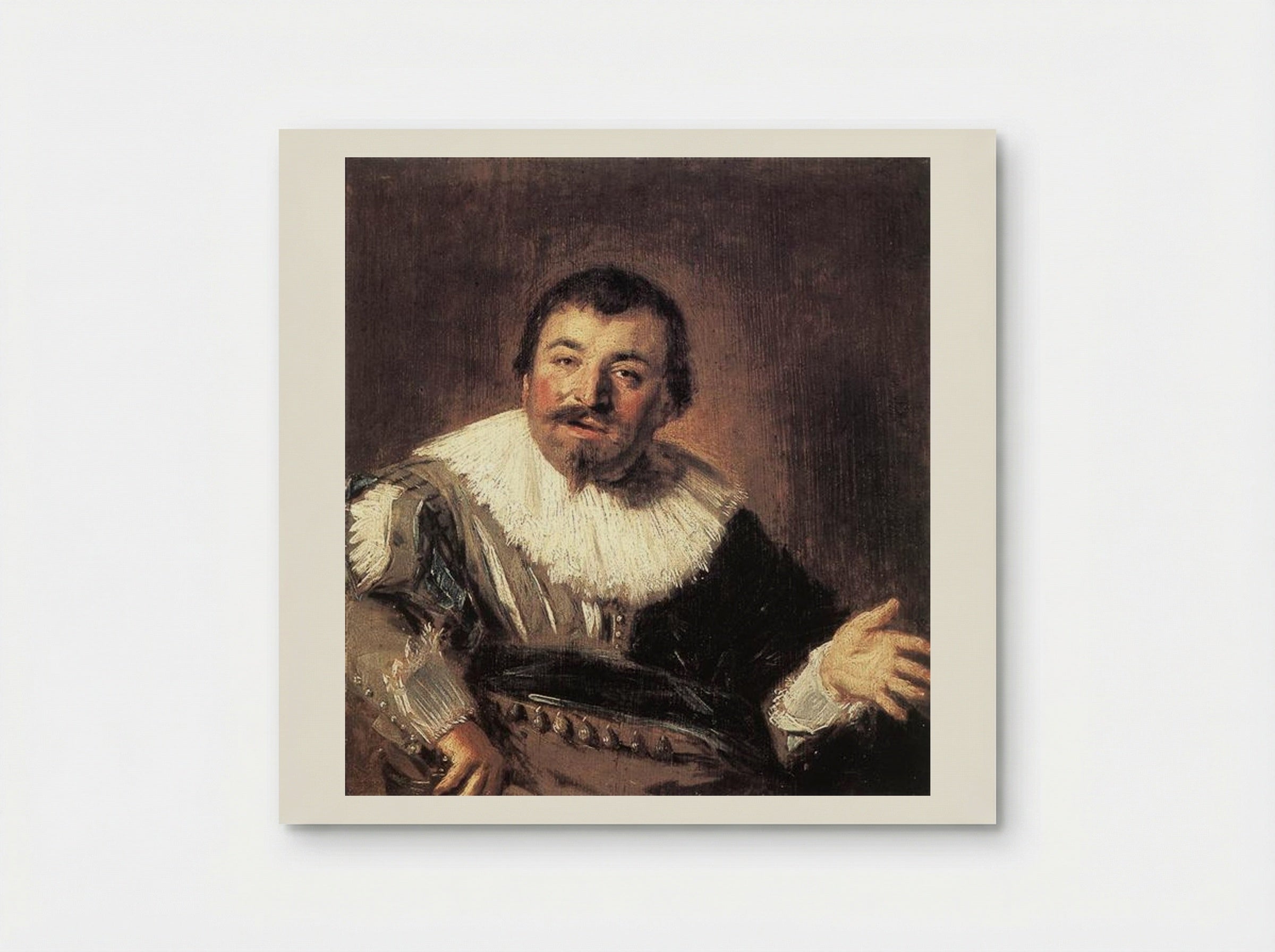 Portrait of Isaac Abrahamsz Massa - Frans Hals - Poster