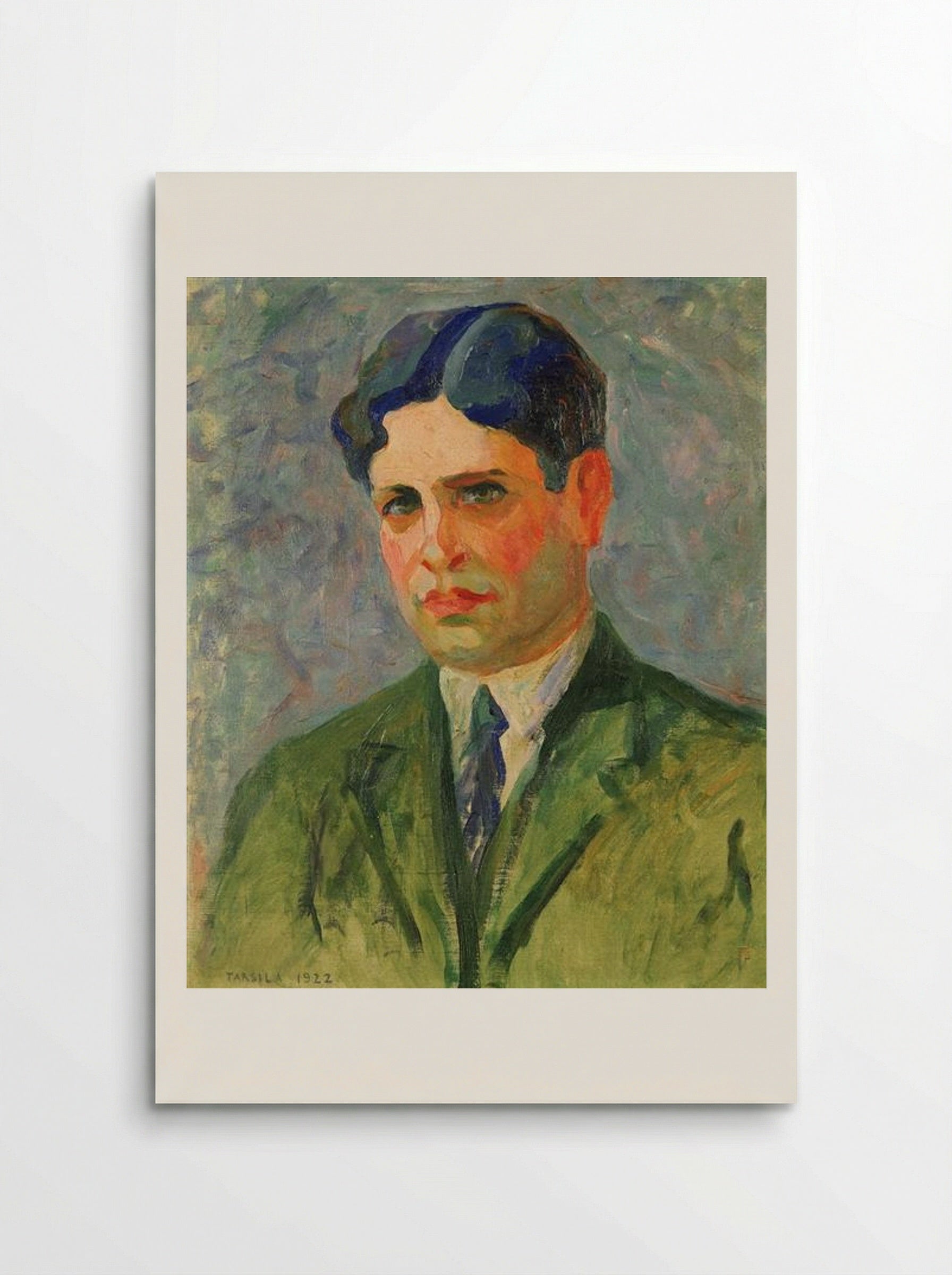 Portrait of Oswald de Andrade - Tarsila do Amaral - Poster