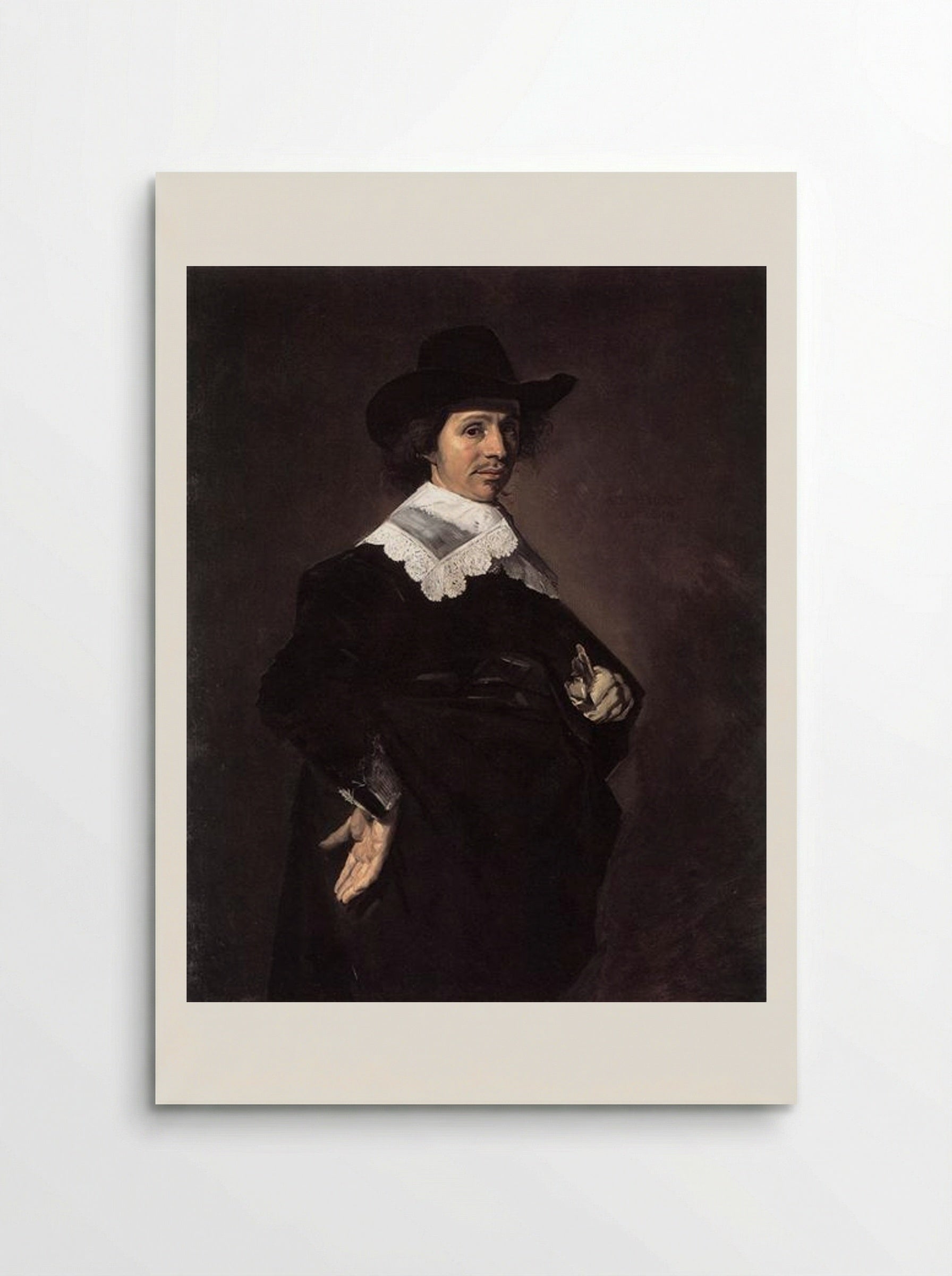 Portrait of Paulus Verschuur - Frans Hals - Poster