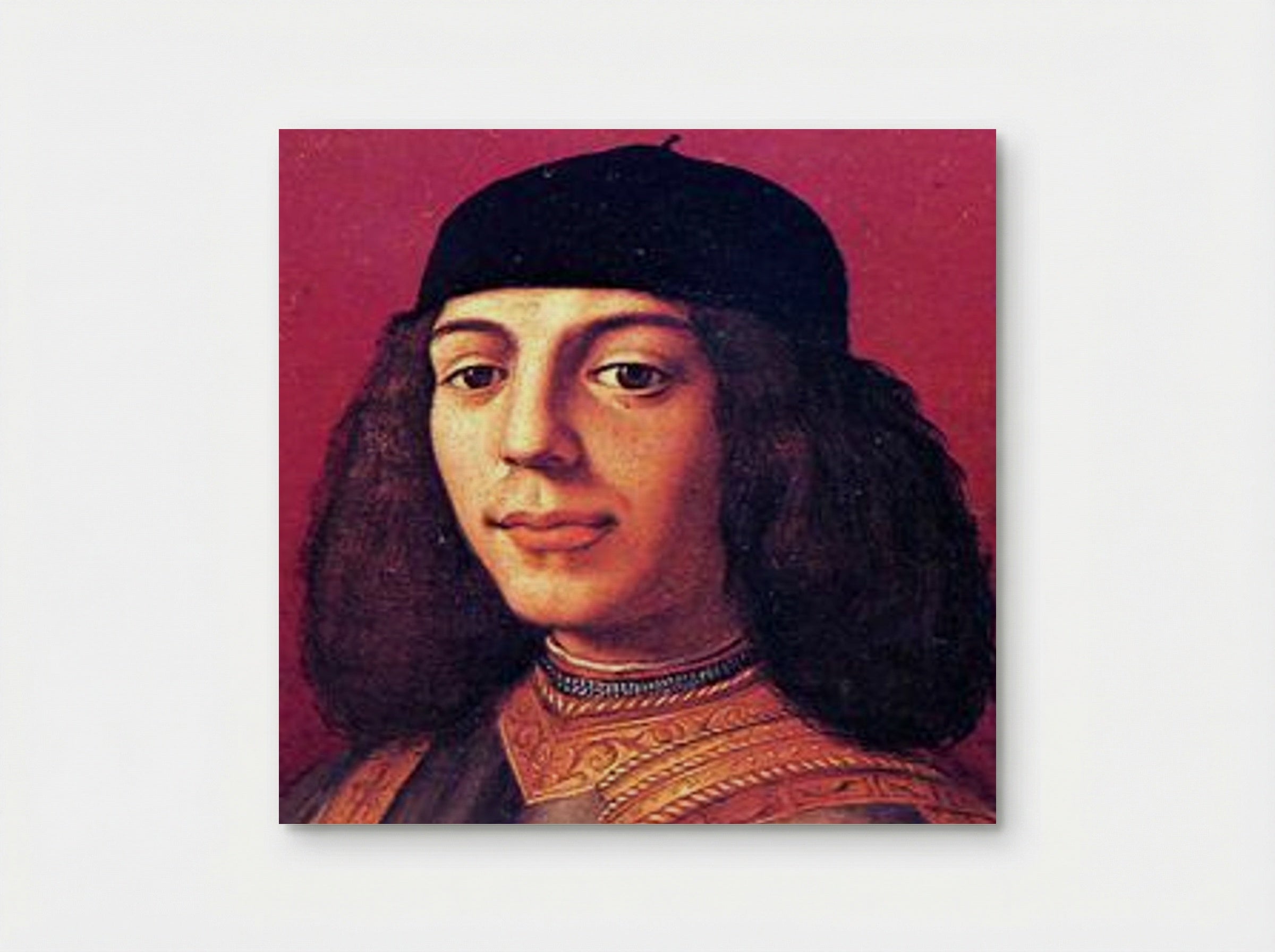 Portrait of Piero di Lorenzo de Medici - Agnolo Bronzino - Poster