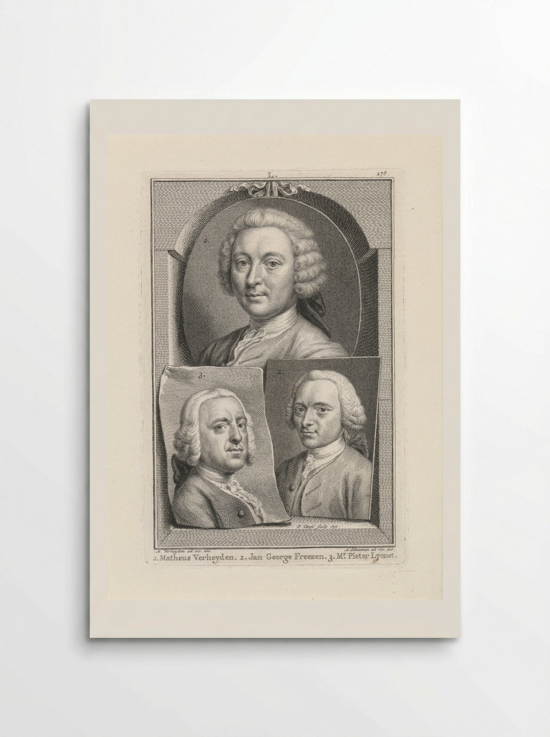 Portrait of Pieter Lyonet - Pieter Lyonet - Poster