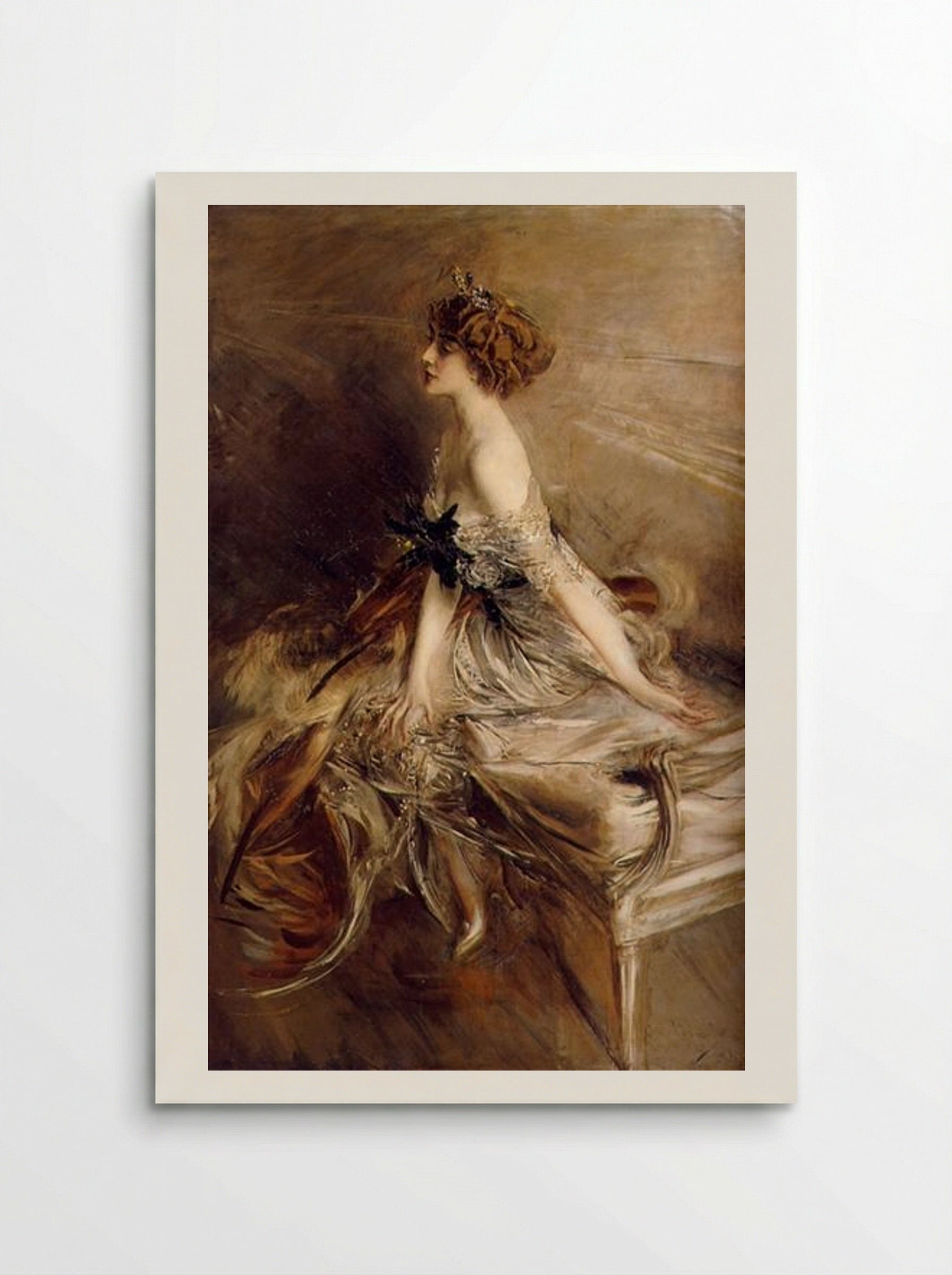 Portrait of Princess Marthe-Lucile Bibesco - Giovanni Boldini - Poster