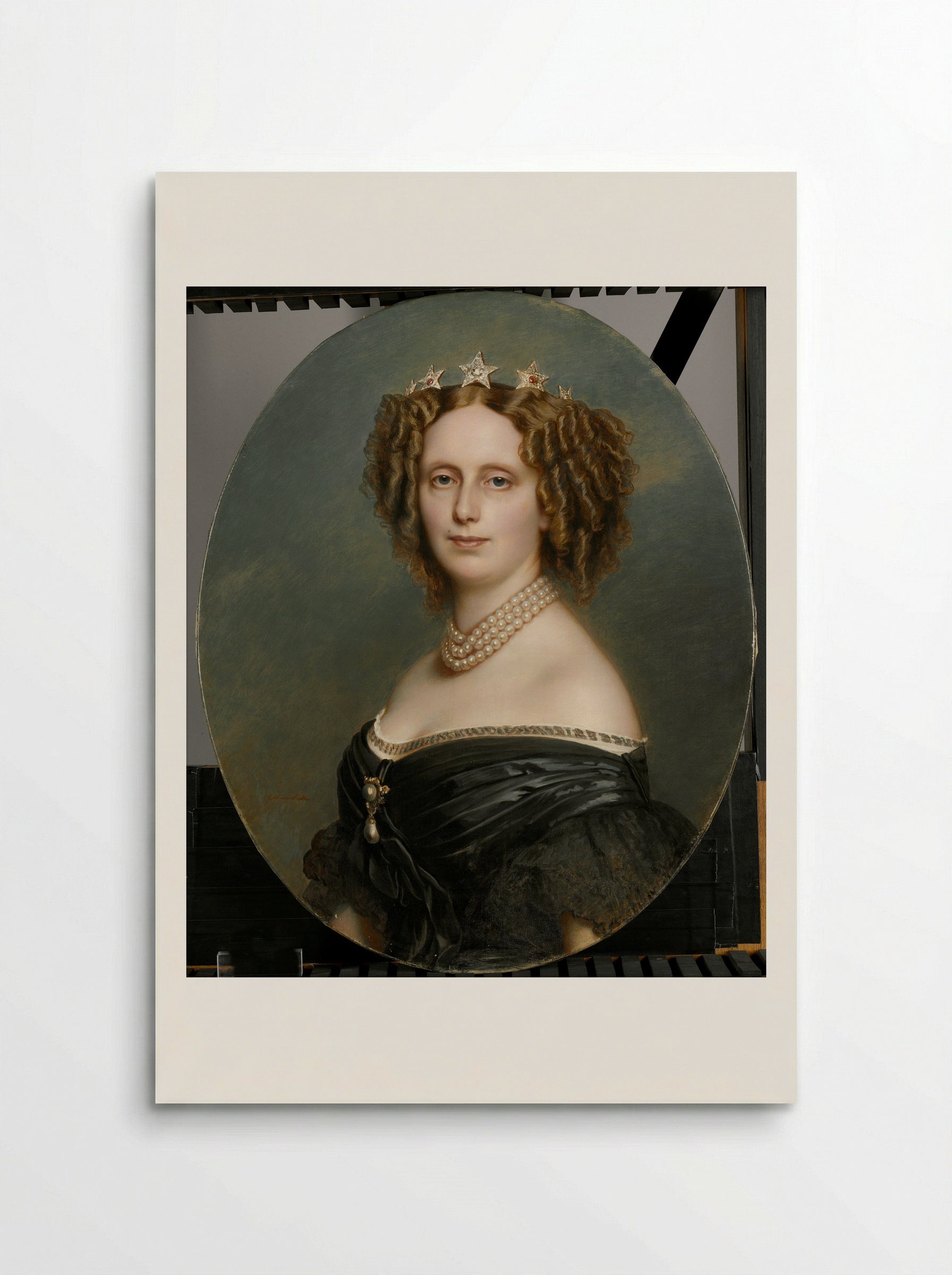 Portrait of Sophia Frederika Mathilda, Princess of Württemberg - Franz Xaver Winterhalter - Poster