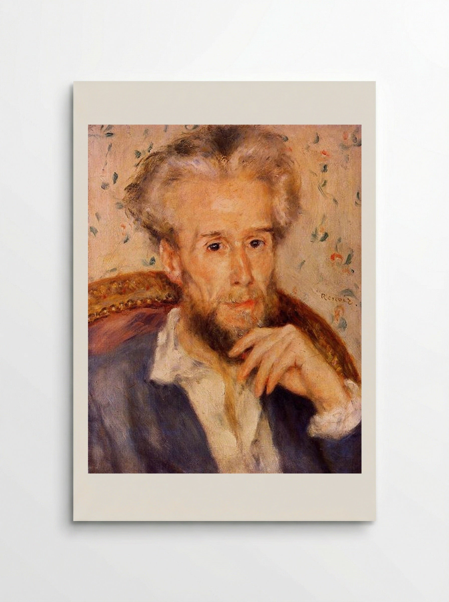 Portrait of Victor Chocquet - Pierre-Auguste Renoir - Poster