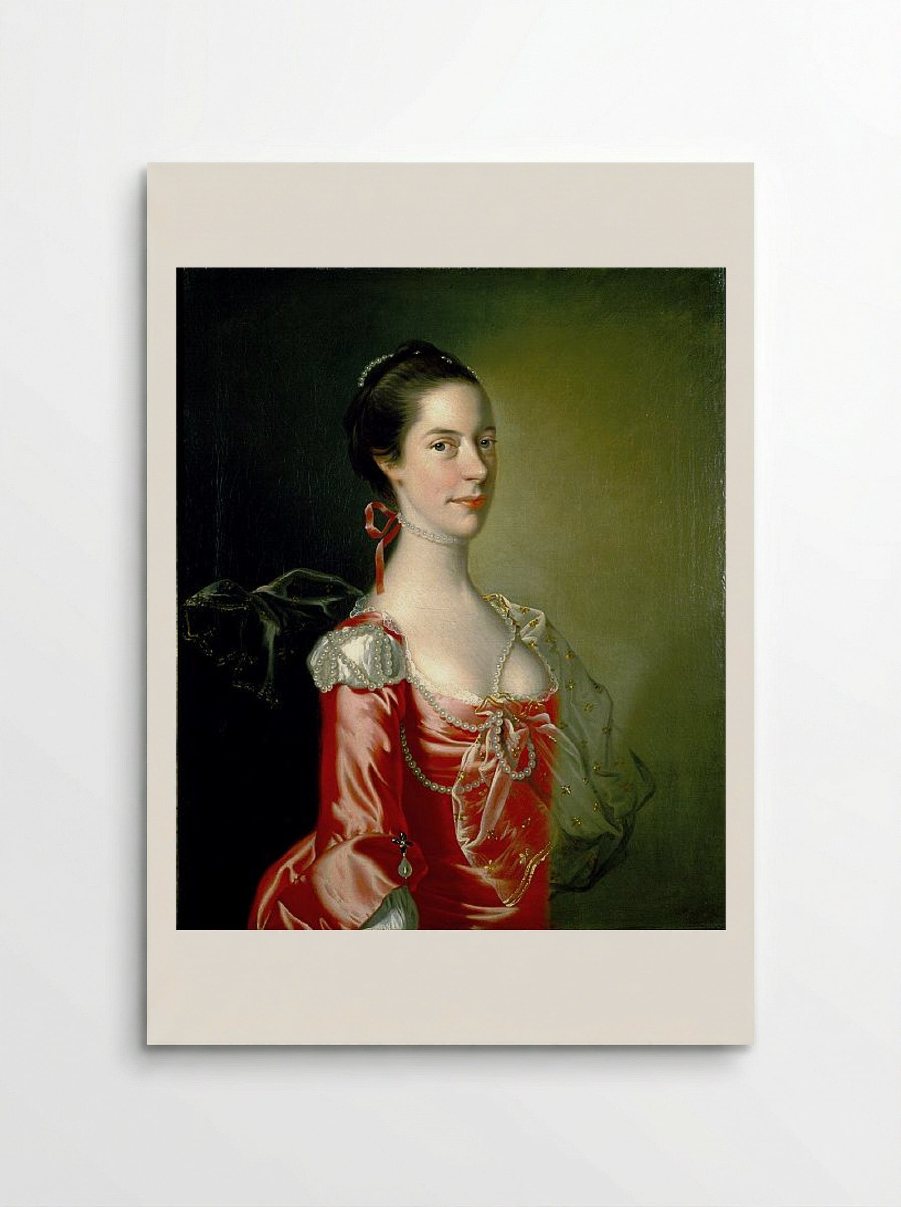 Portrait of a Lady - Joseph Wright of Derby - Poster
