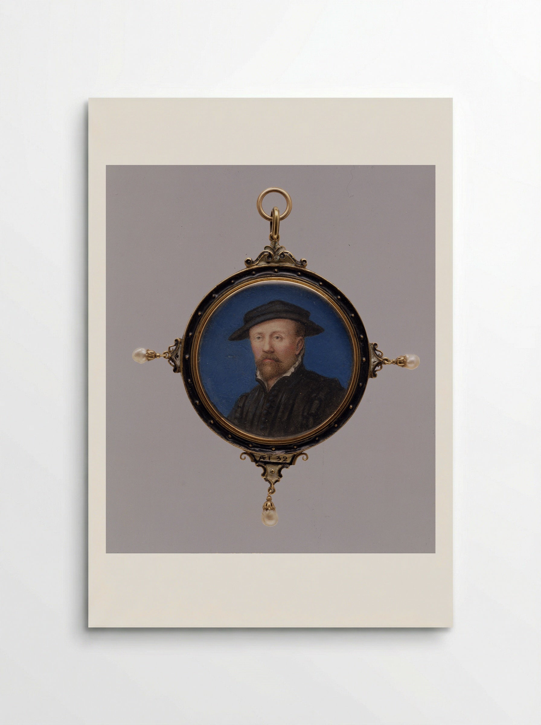Portrait of a Man, Said to Be Arnold Franz - Hans Holbein the Younger - Poster
