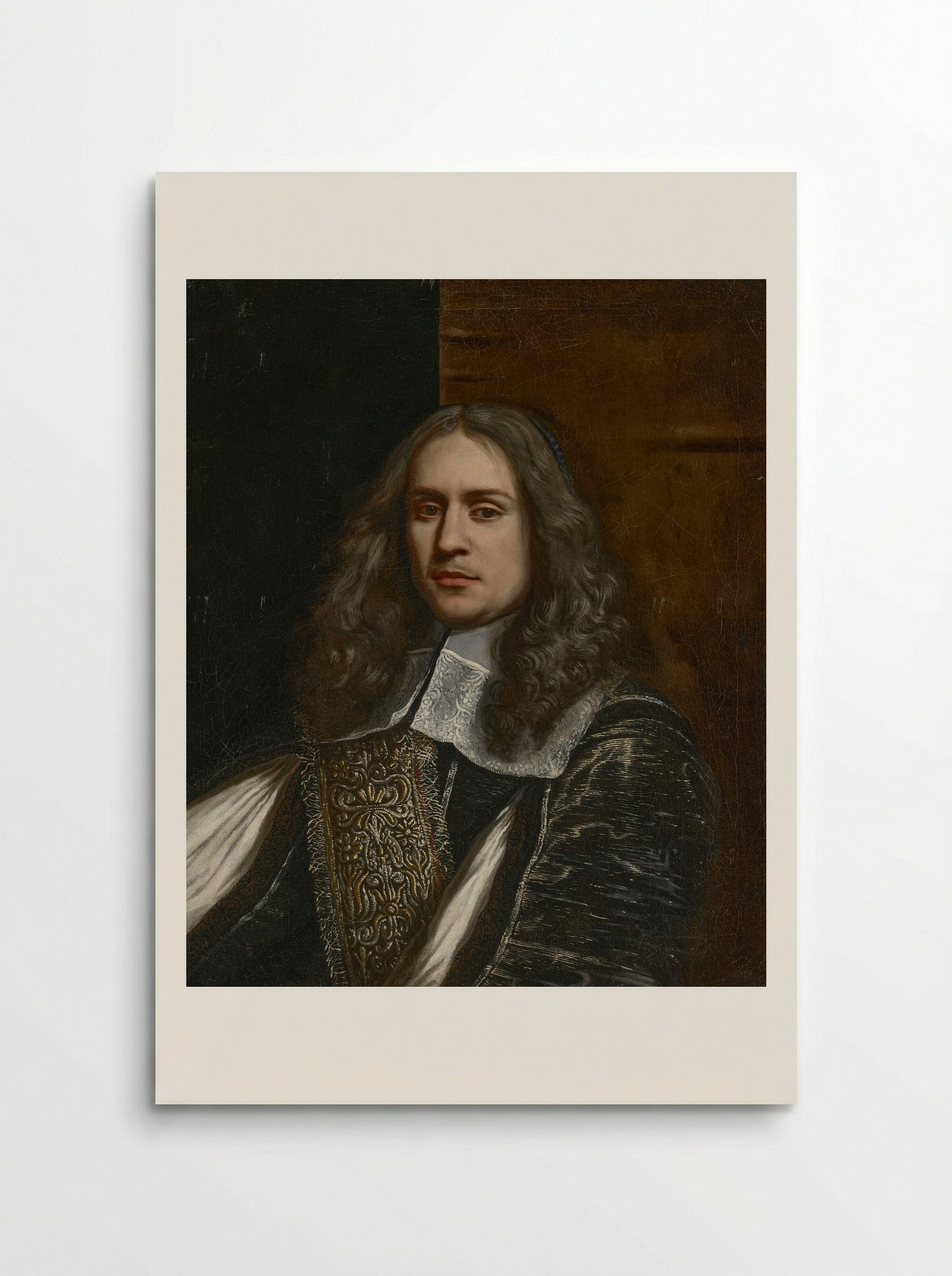 Portrait of a Man - Wallerant Vaillant - Poster