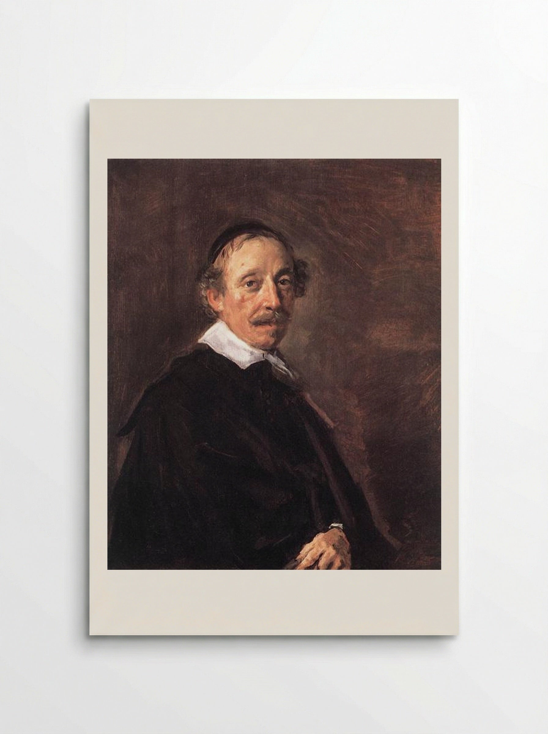 Portrait of a Preacher - Frans Hals - Poster