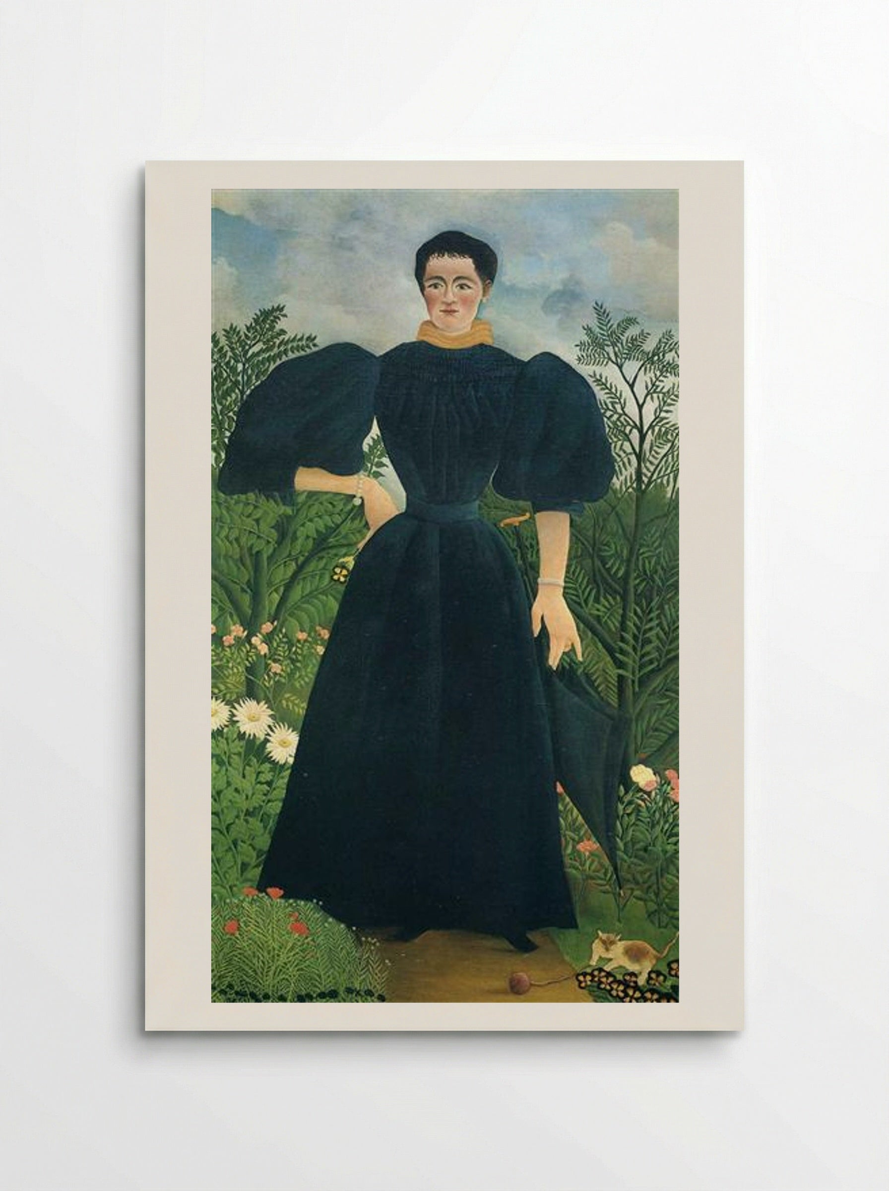 Portrait of a Woman - Henri Rousseau - Poster