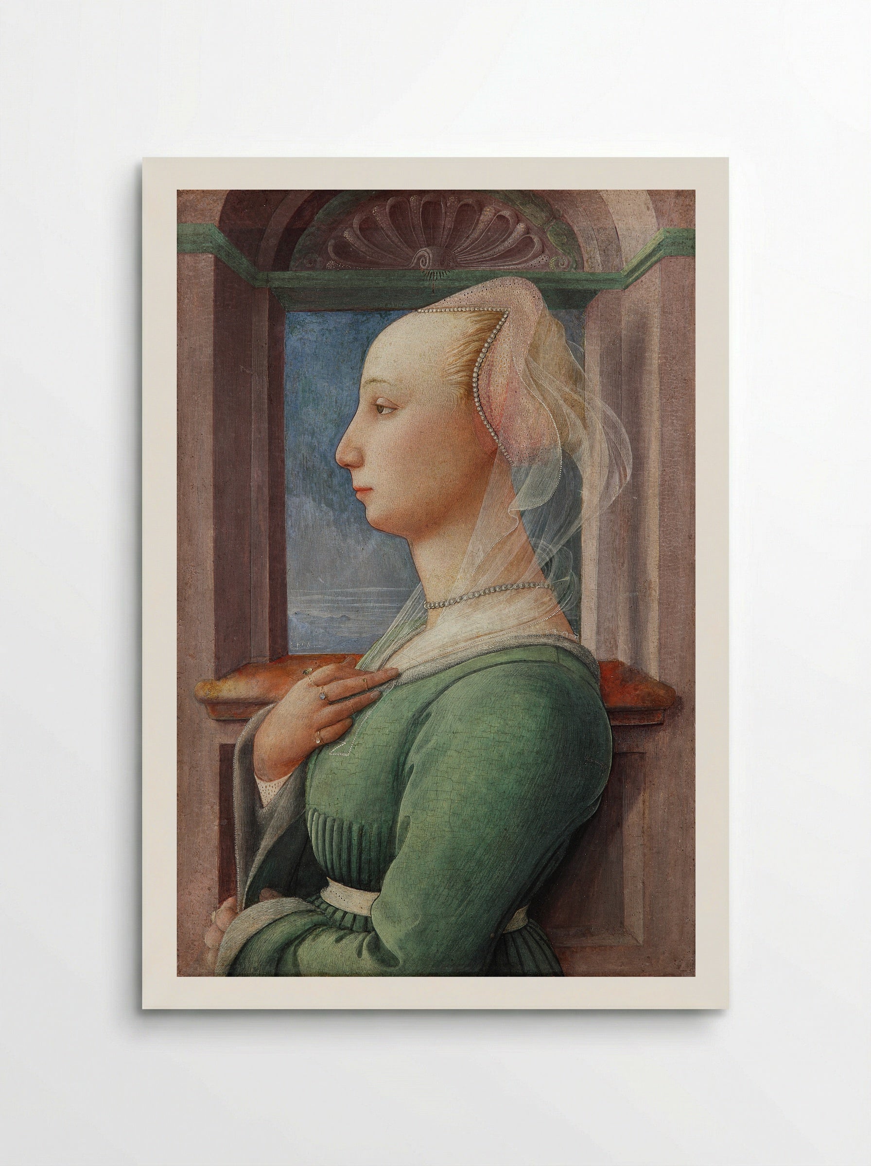 Portrait of a Woman - Filippo Lippi - Poster