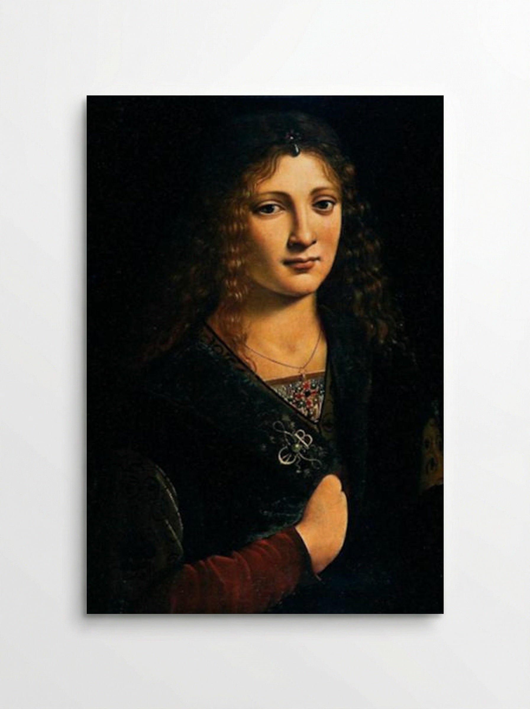 Portrait of a Youth - Giovanni Antonio Boltraffio - Poster