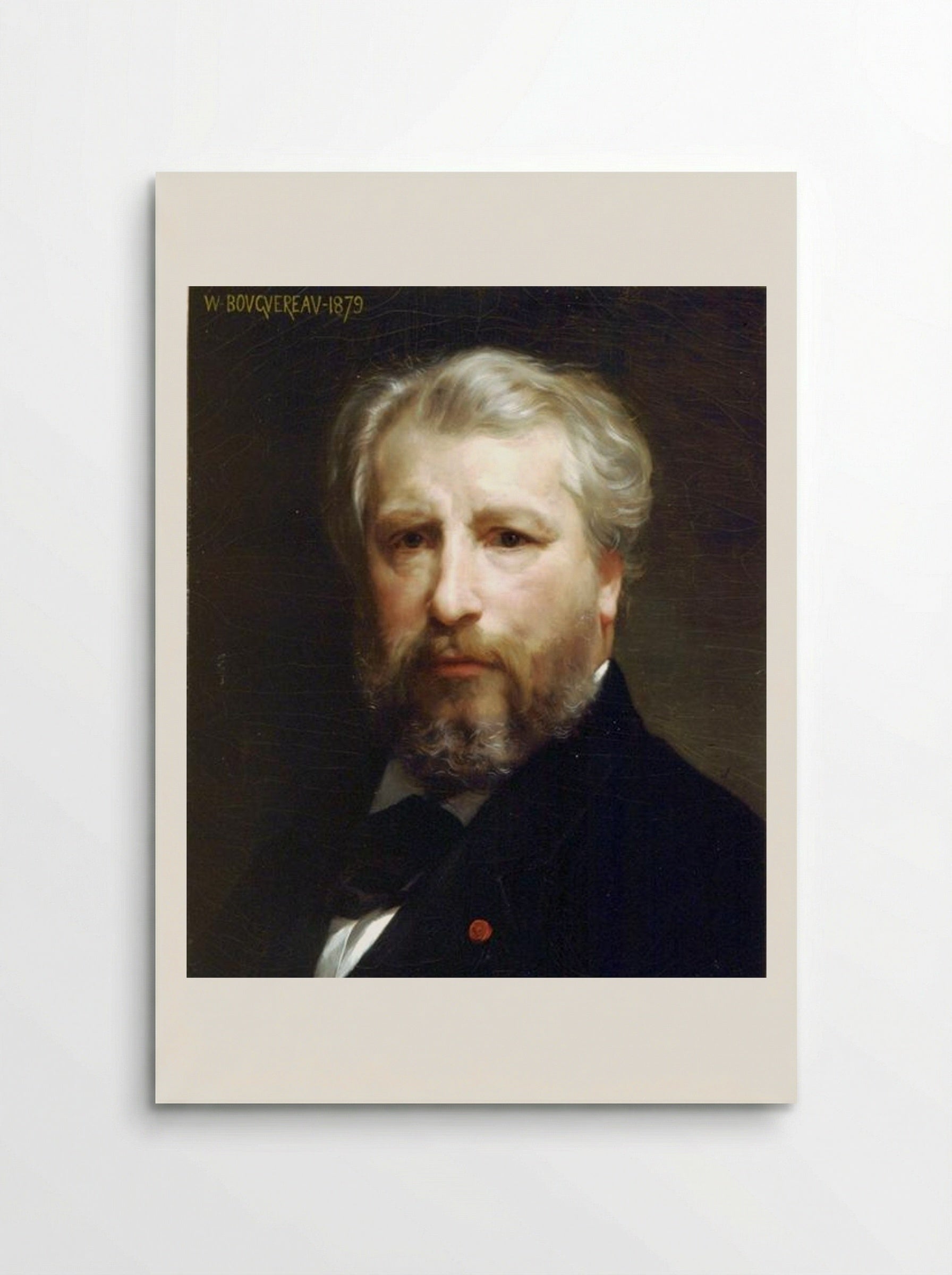 Portrait of the Artist (William-Adolphe Bouguereau) - William-Adolphe Bouguereau - Poster