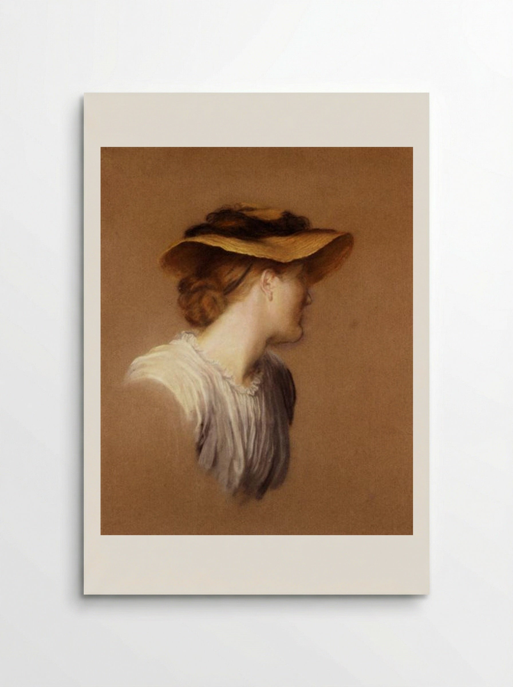 Portrait of the Artist's Wife Mary - George Frederick Watts - Poster