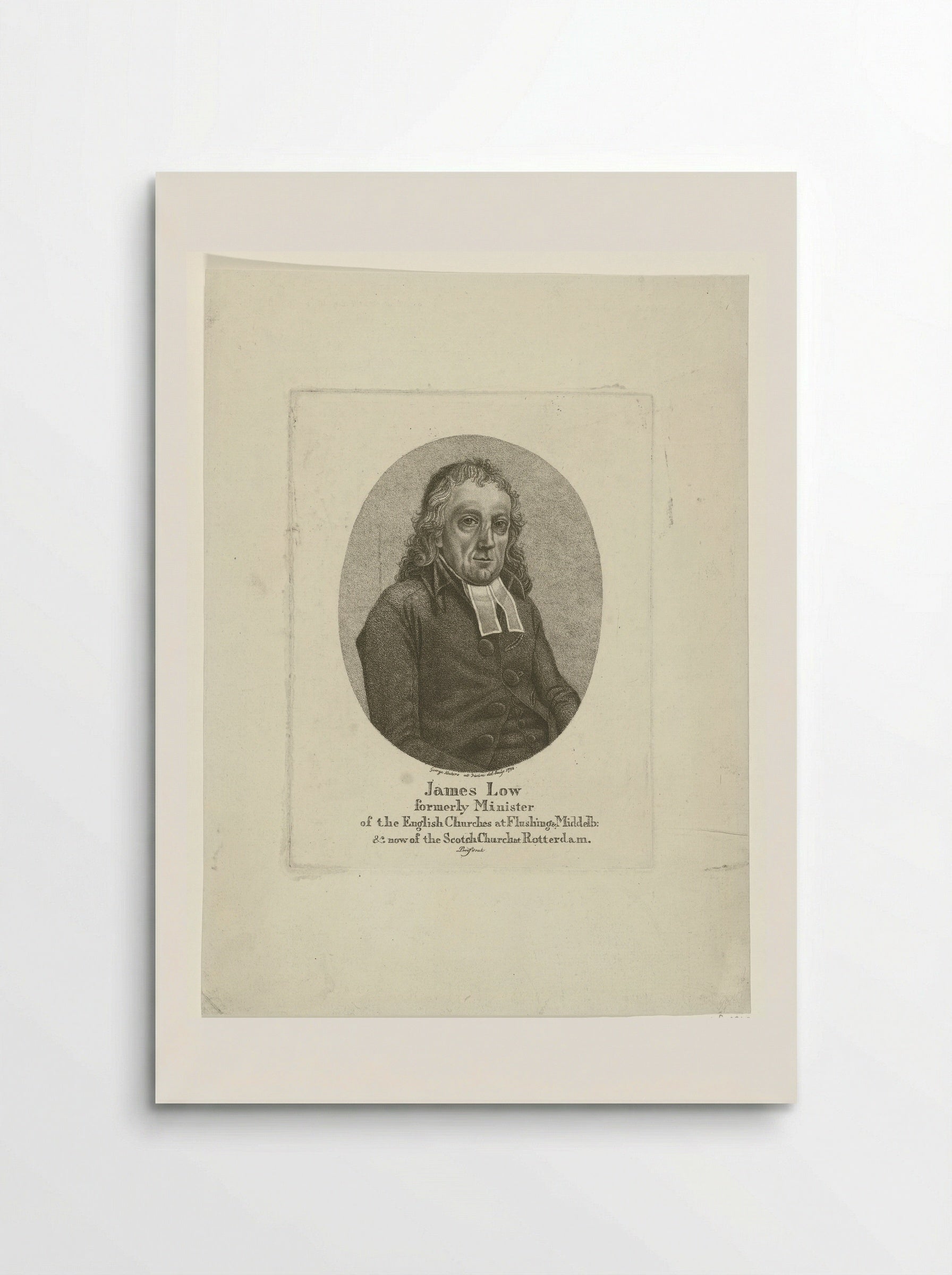 Portret van James Low - George Kockers - Poster