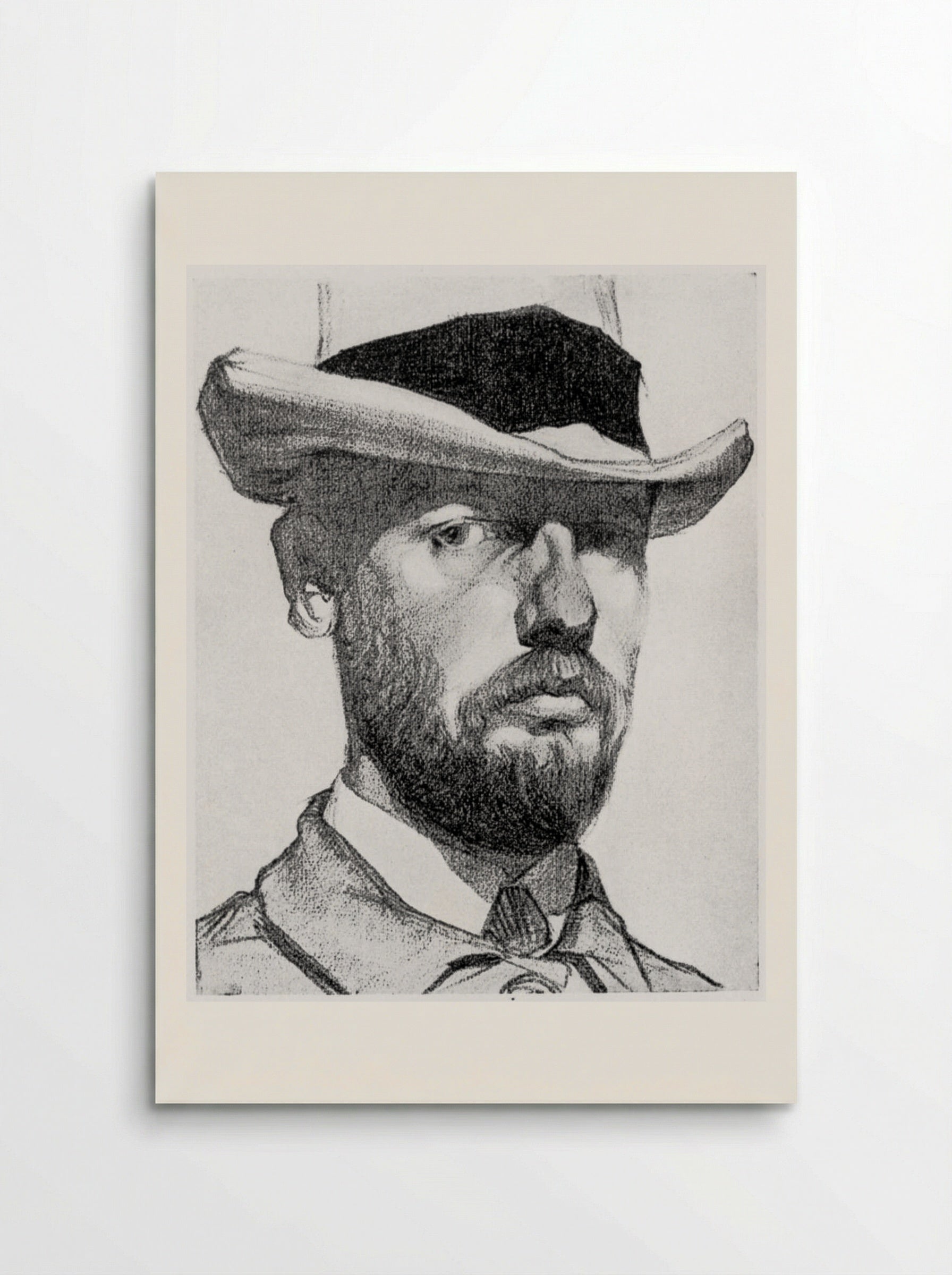 Portret van Richard Nicolaüs Roland Holst - Michel de Klerk - Poster