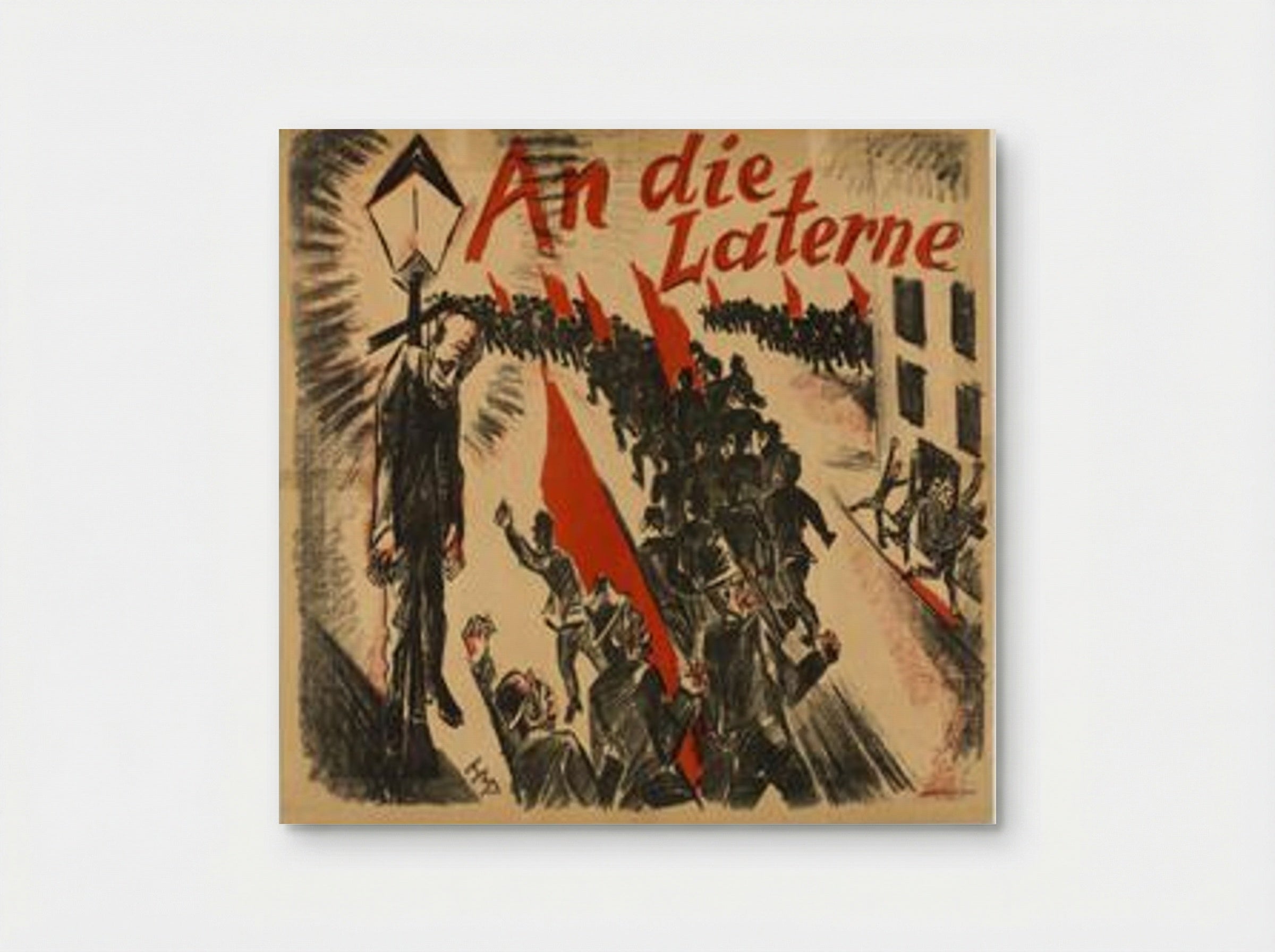 Poster for periodical An die Laterne (To the Lamp Post) - Max Pechstein - Poster