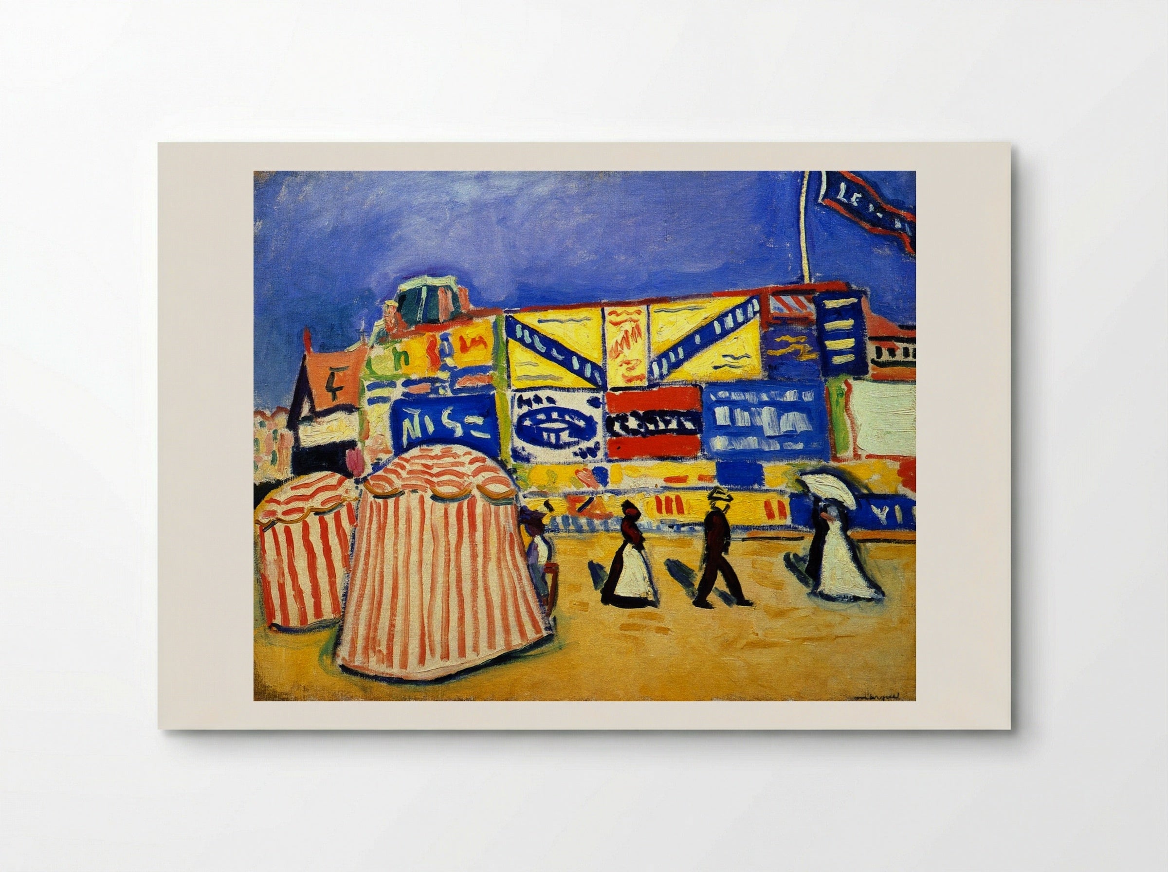 Posters at Trouville - Albert Marquet - Poster