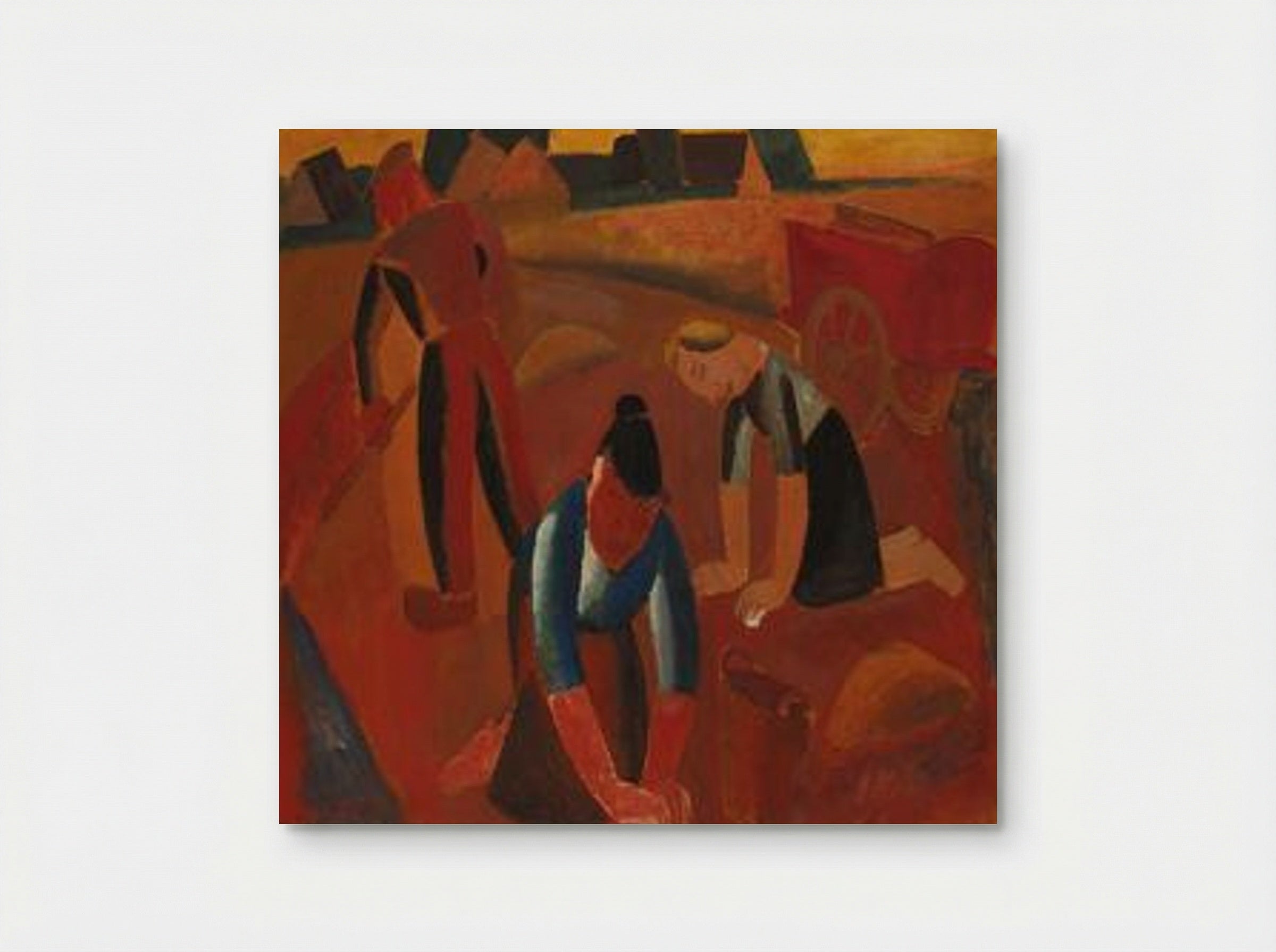 Potato Harvest - Gustave de Smet - Poster