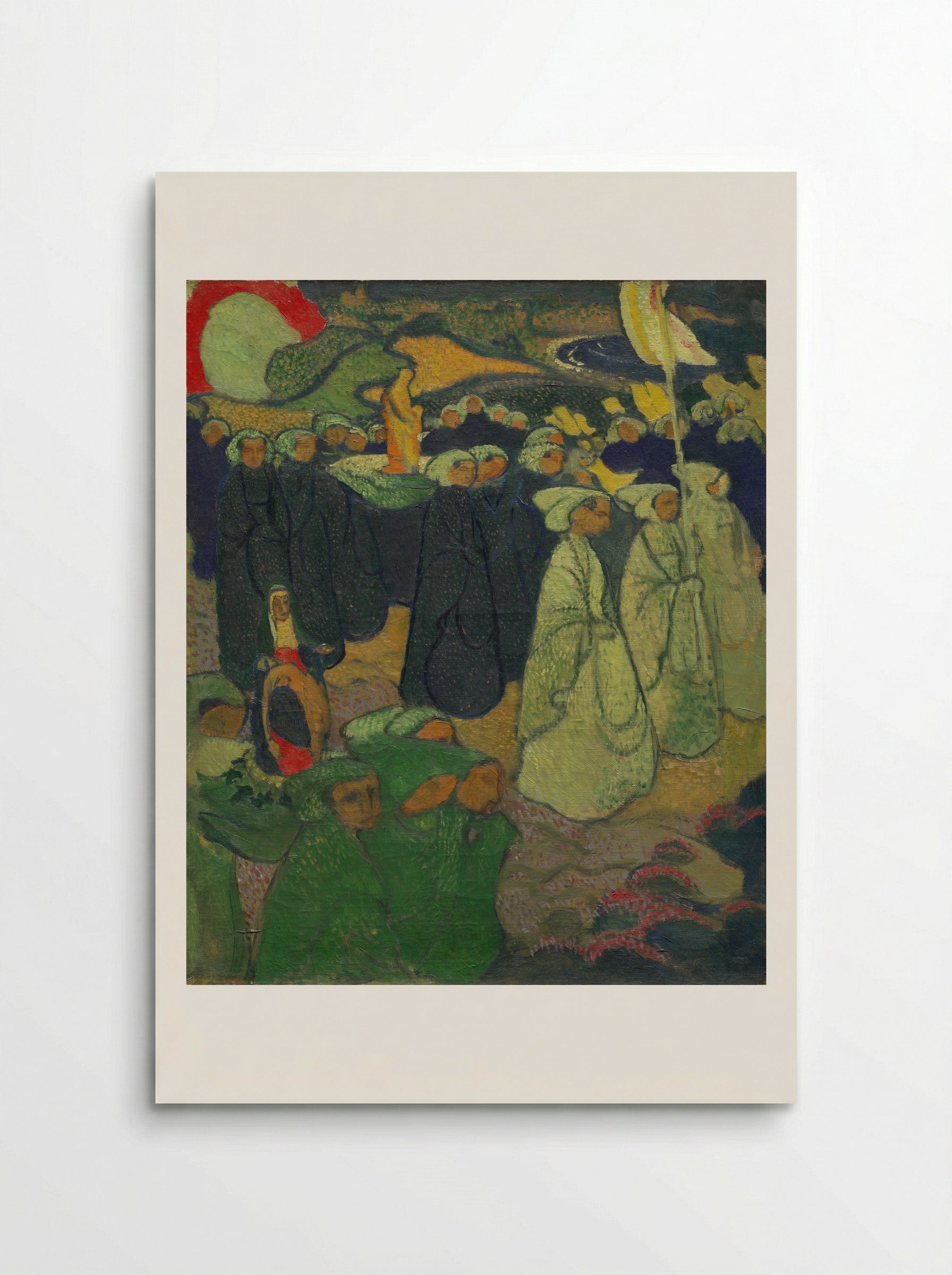 Procession at Perros-Guirec - Maurice Denis - Poster
