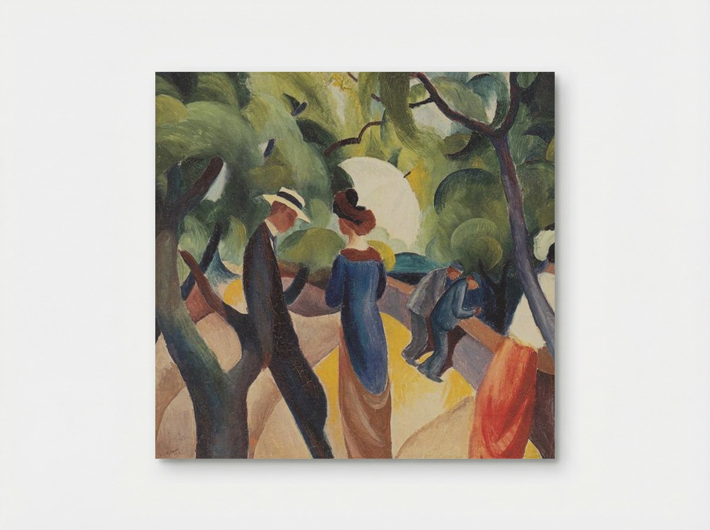 Promenade - August Macke - Poster