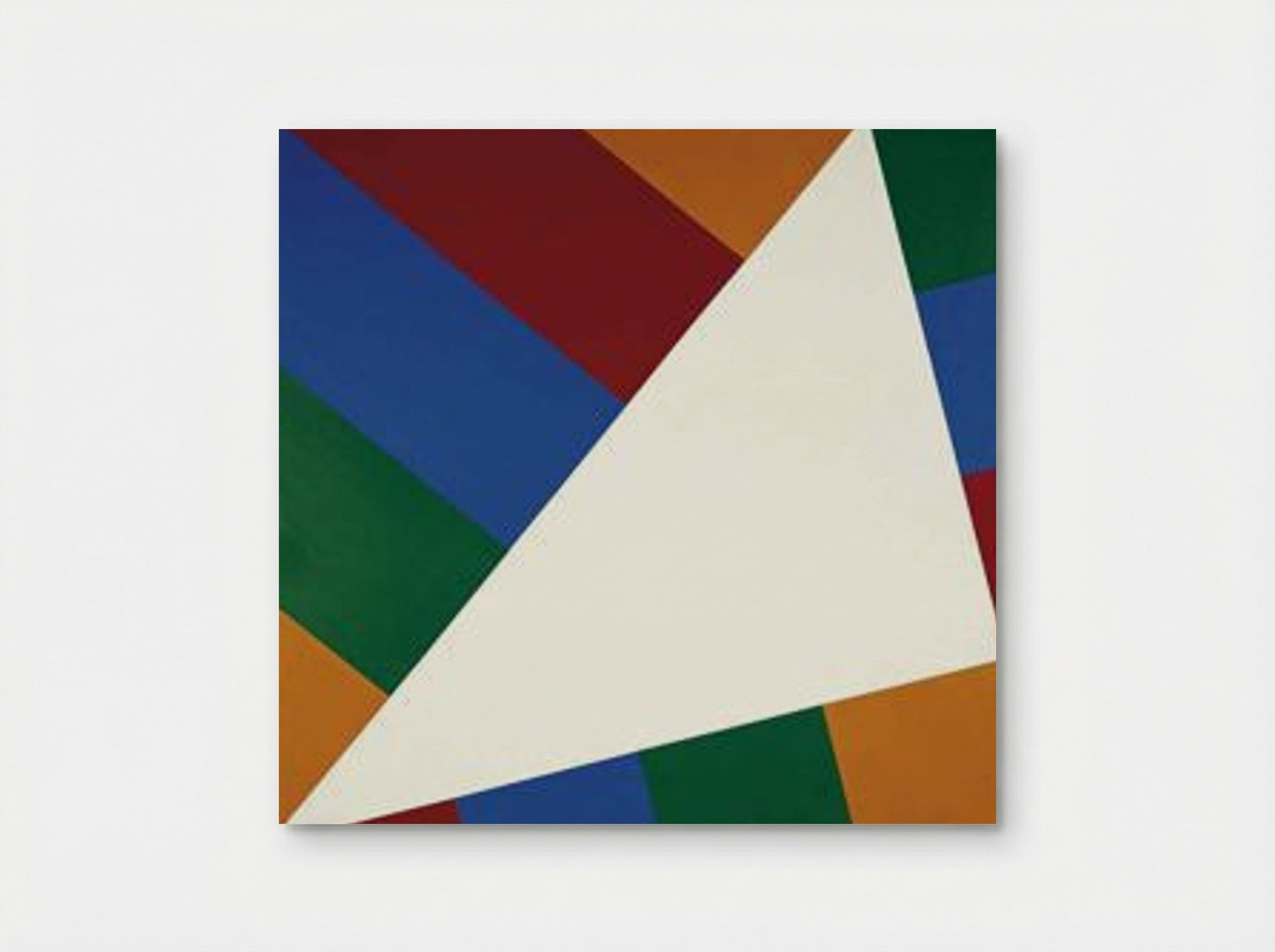 Pythagoräisches dreieck im quadrat II - Max Bill - Poster