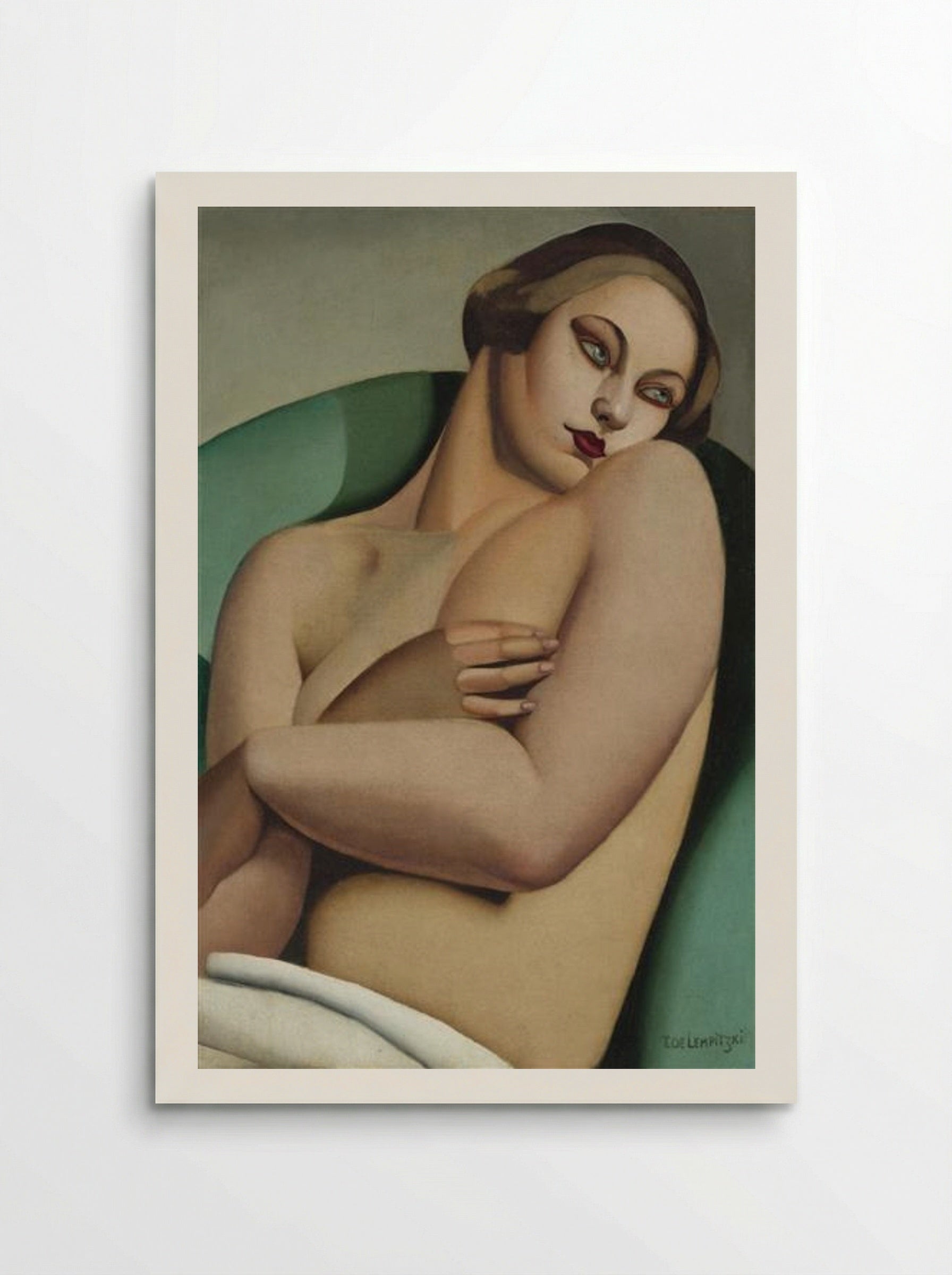 Reclining Nude I - Tamara de Lempicka - Poster