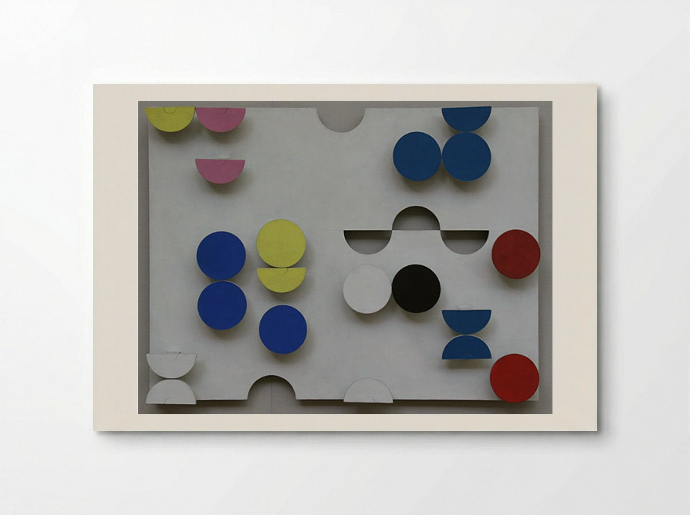 Relief rectangulaire - Sophie Taeuber-Arp - Poster