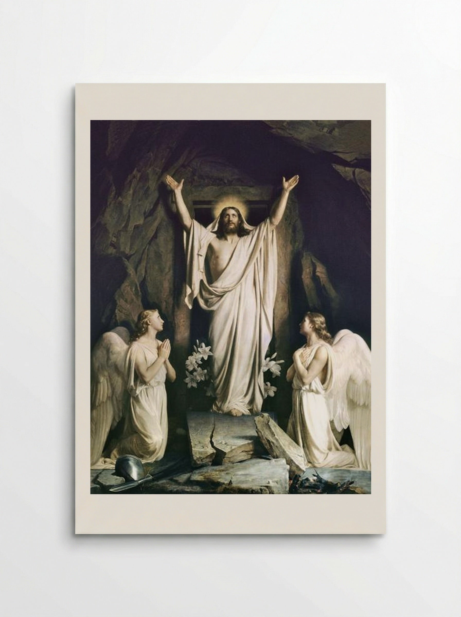 Resurrection of Christ - Carl Bloch - Poster