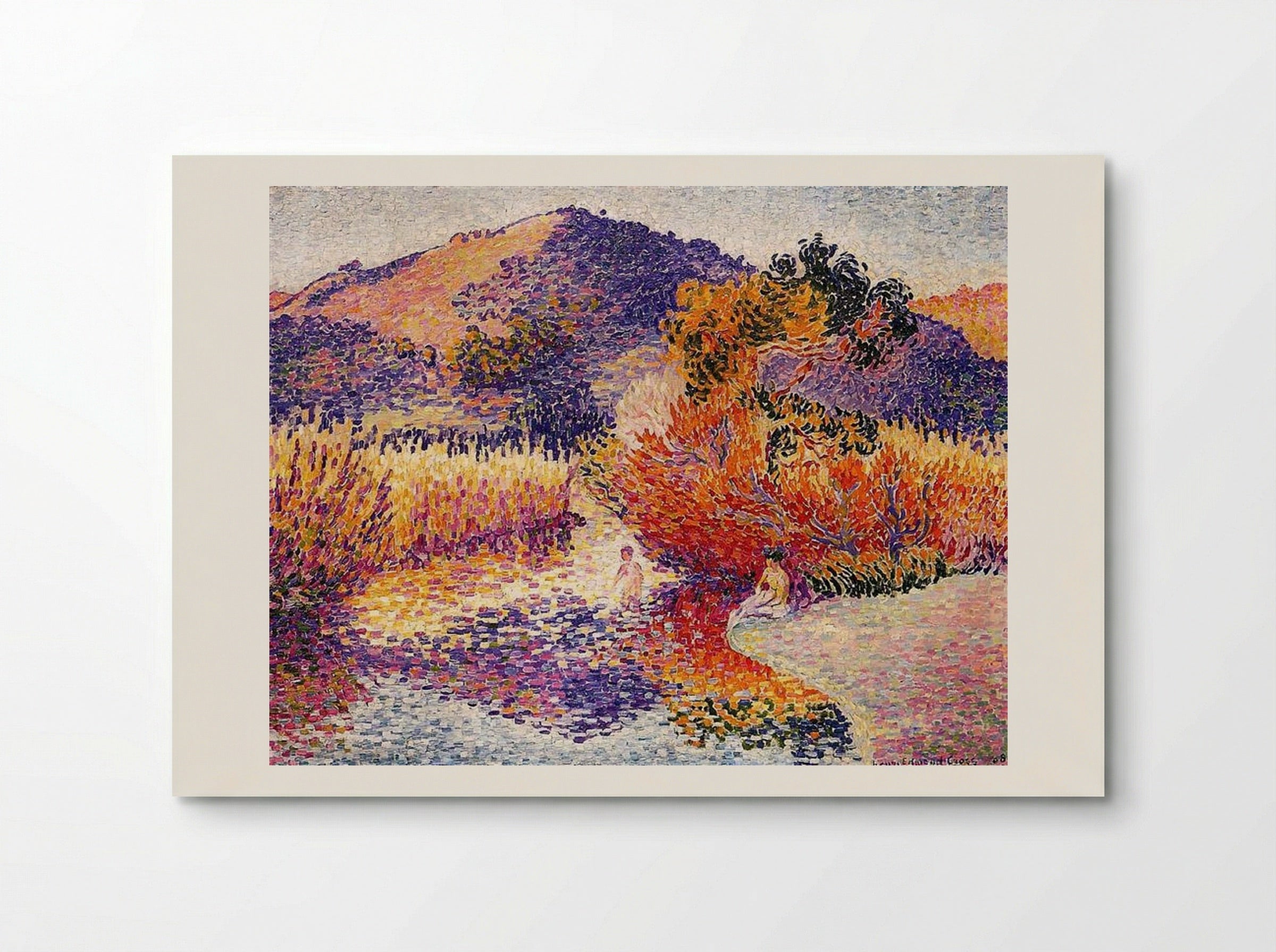 River in Saint-Clair - Henri-Edmond Cross - Poster