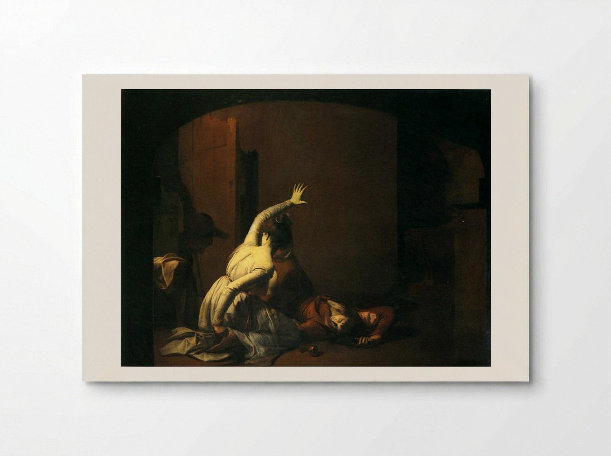 Romeo and Juliet: The Tomb Scene - Joseph Wright of Derby - Poster