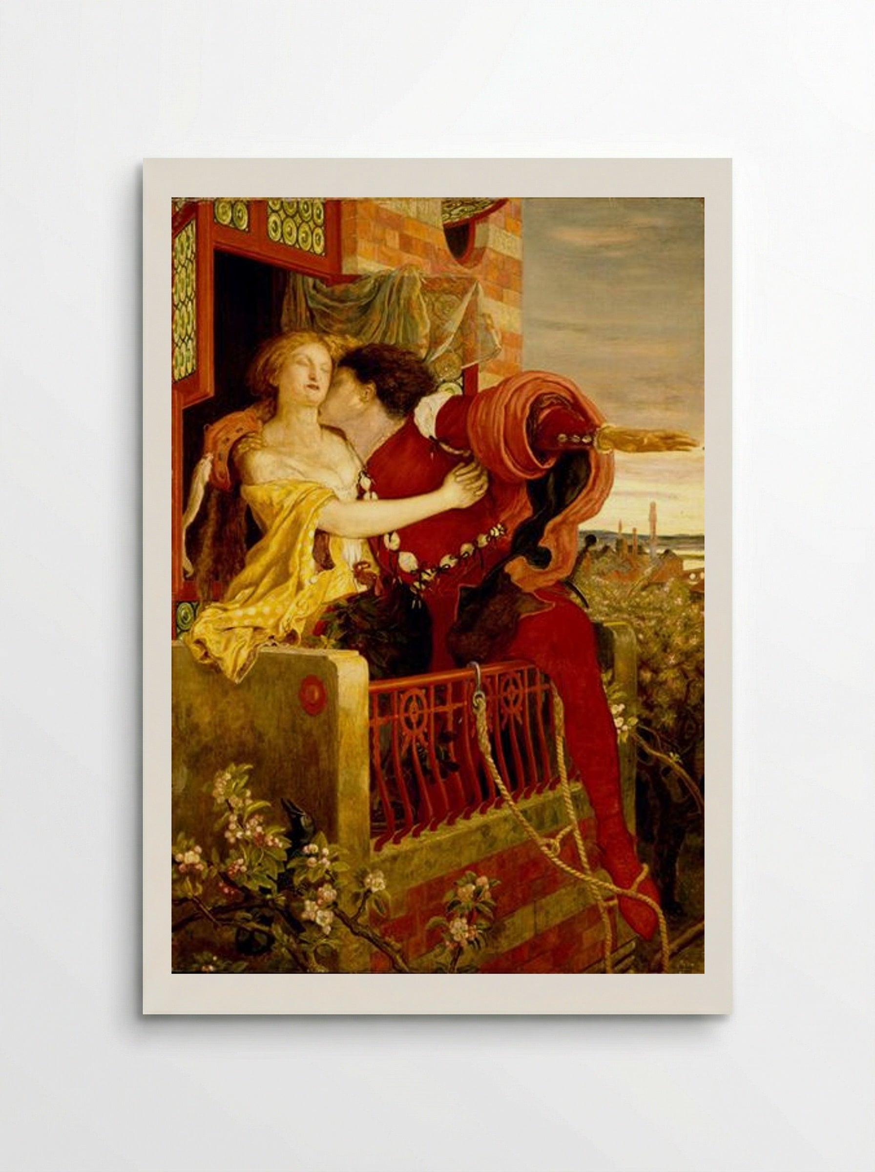 Romeo and Juliet - Ford Madox Brown - Poster