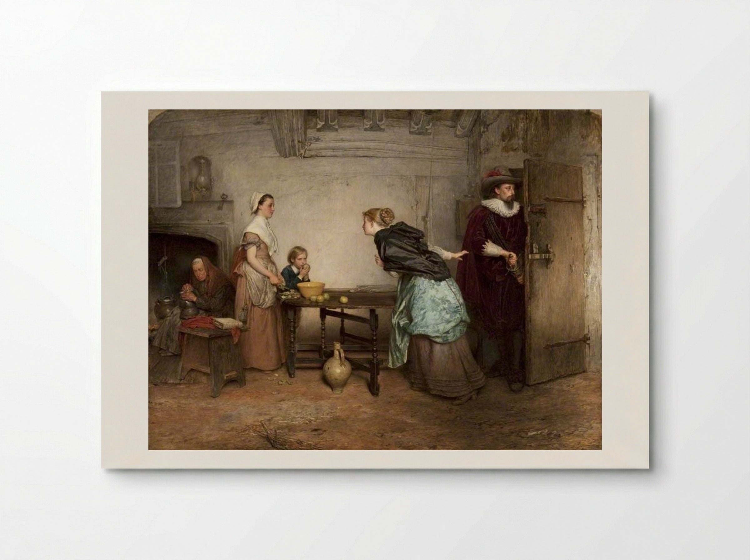 Royalists Seeking Safety - Marcus Stone - Poster