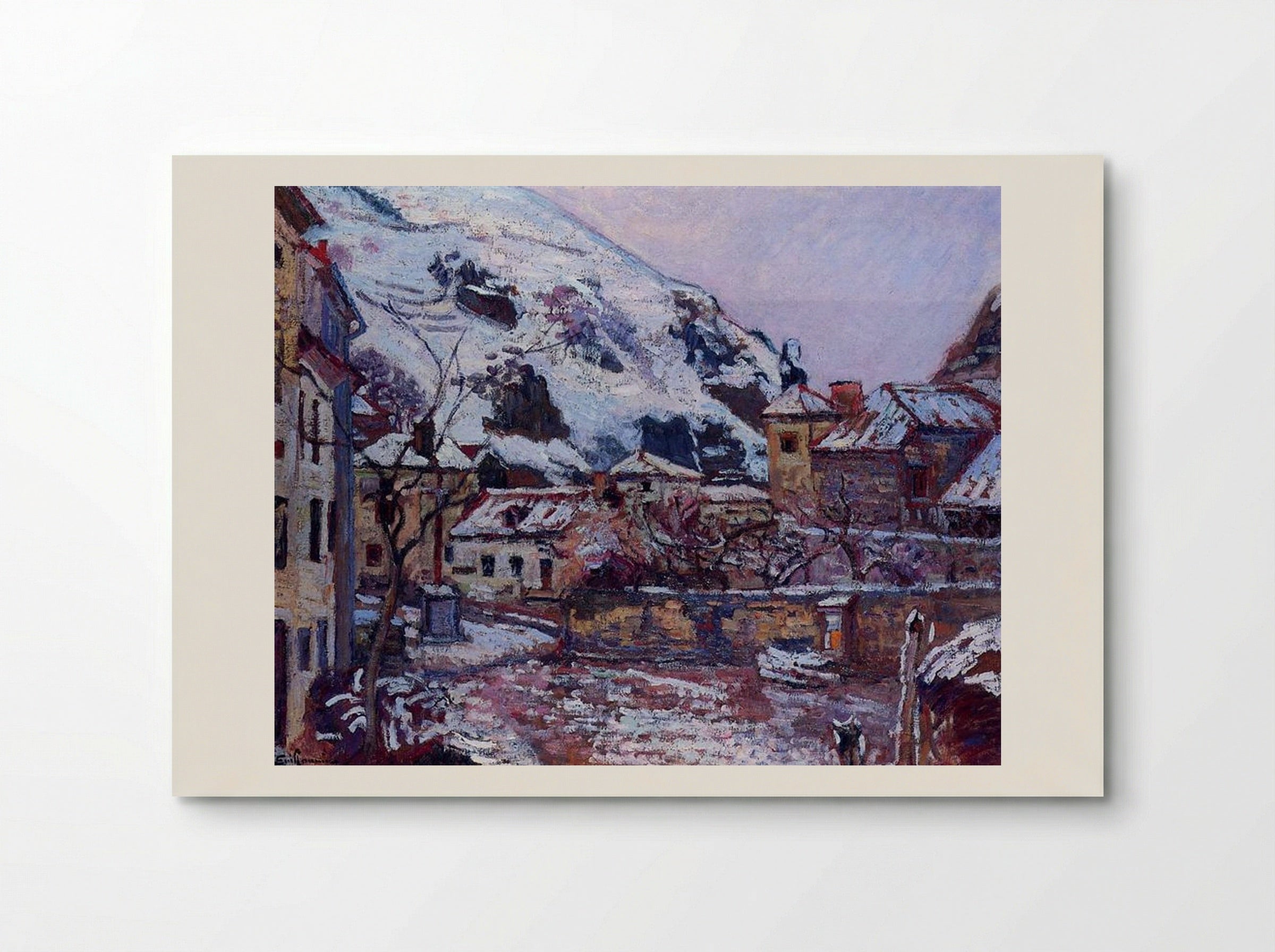 Saint-Julien-des-Chazes - Armand Guillaumin - Poster
