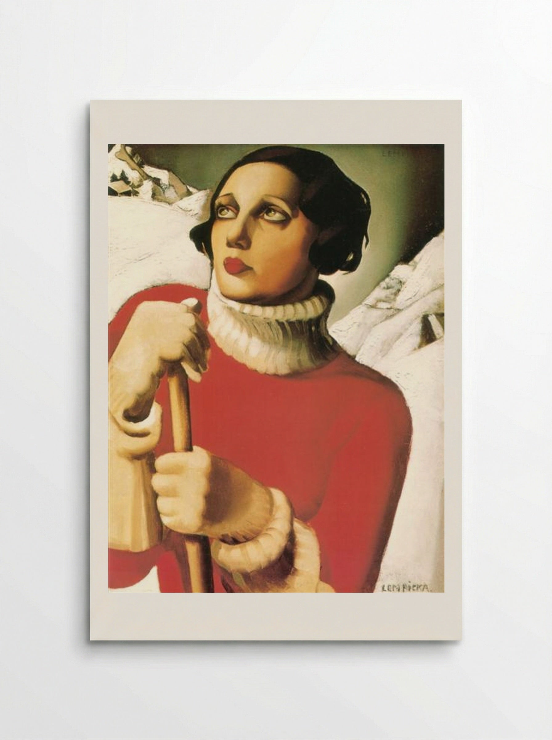 Saint Moritz - Tamara de Lempicka - Poster