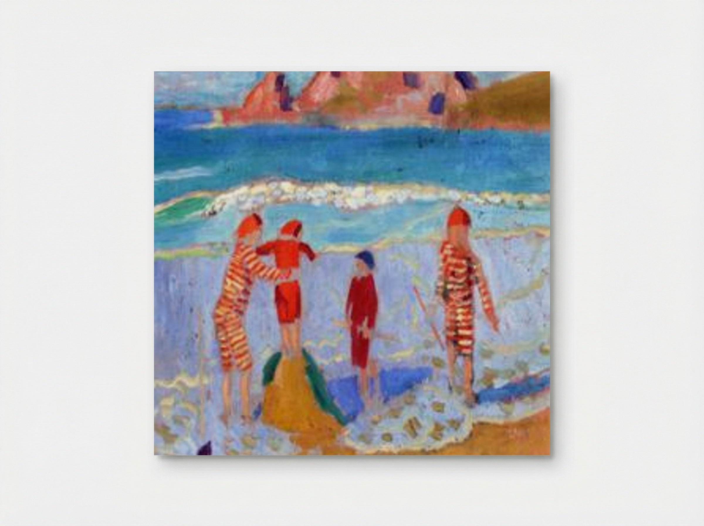 Sand Castle - Maurice Denis - Poster