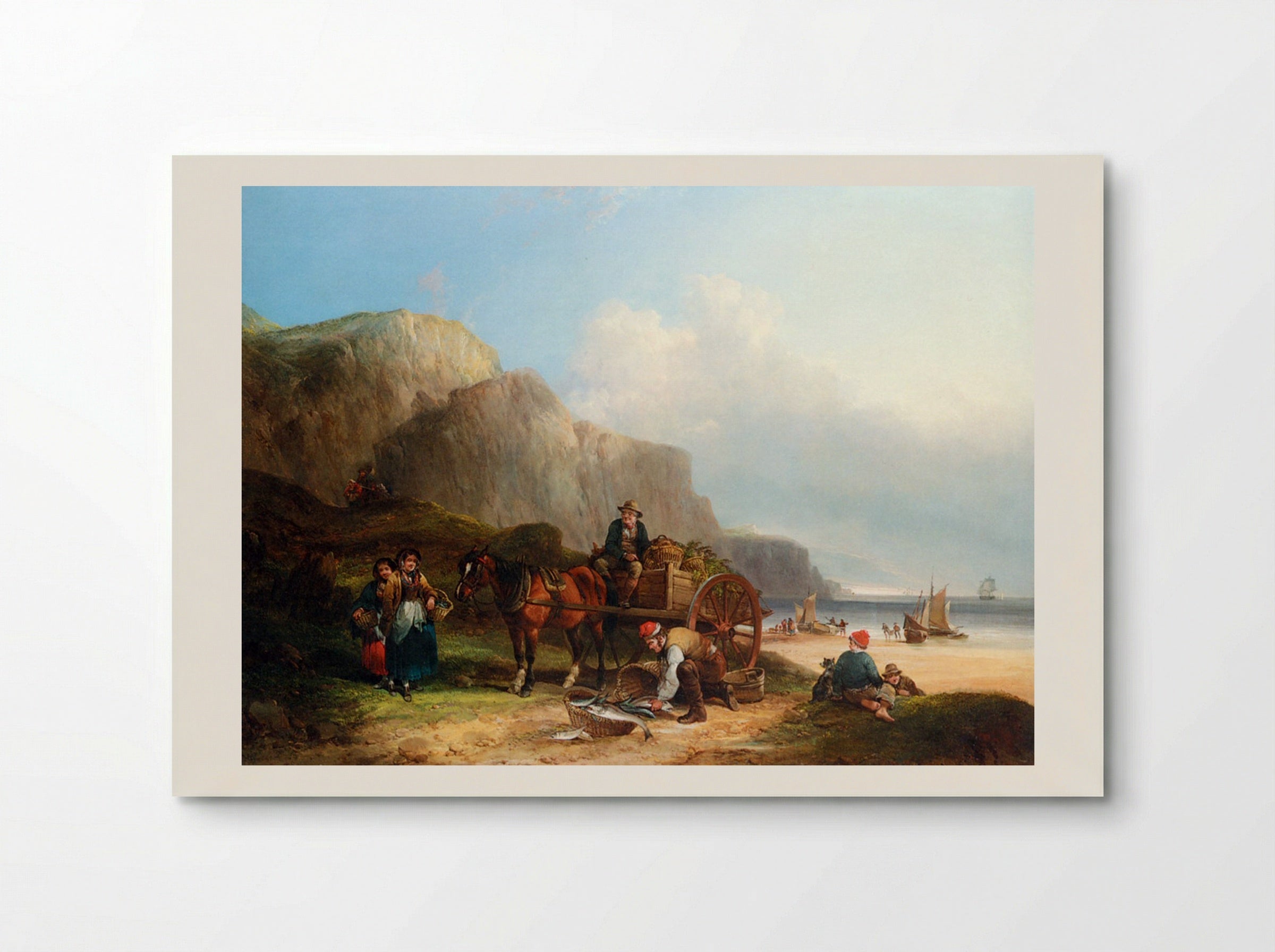 Scene in the Isle of Wight - William Shayer - Poster