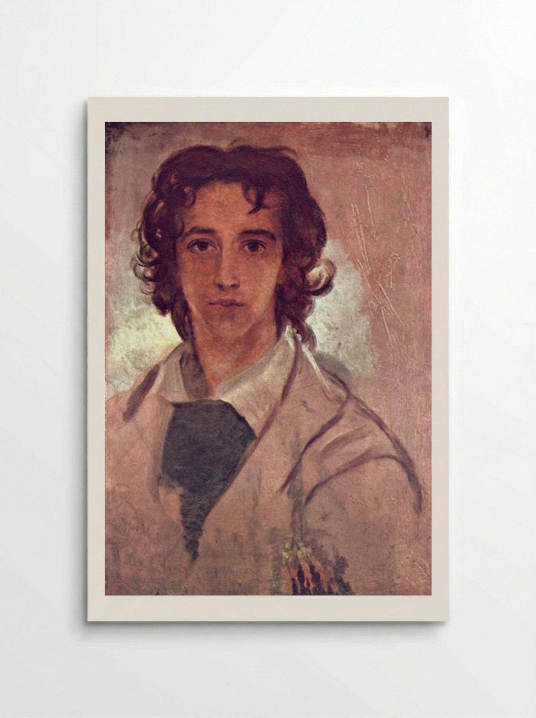 Self-Portrait as a Young Man - George Frederick Watts - Poster