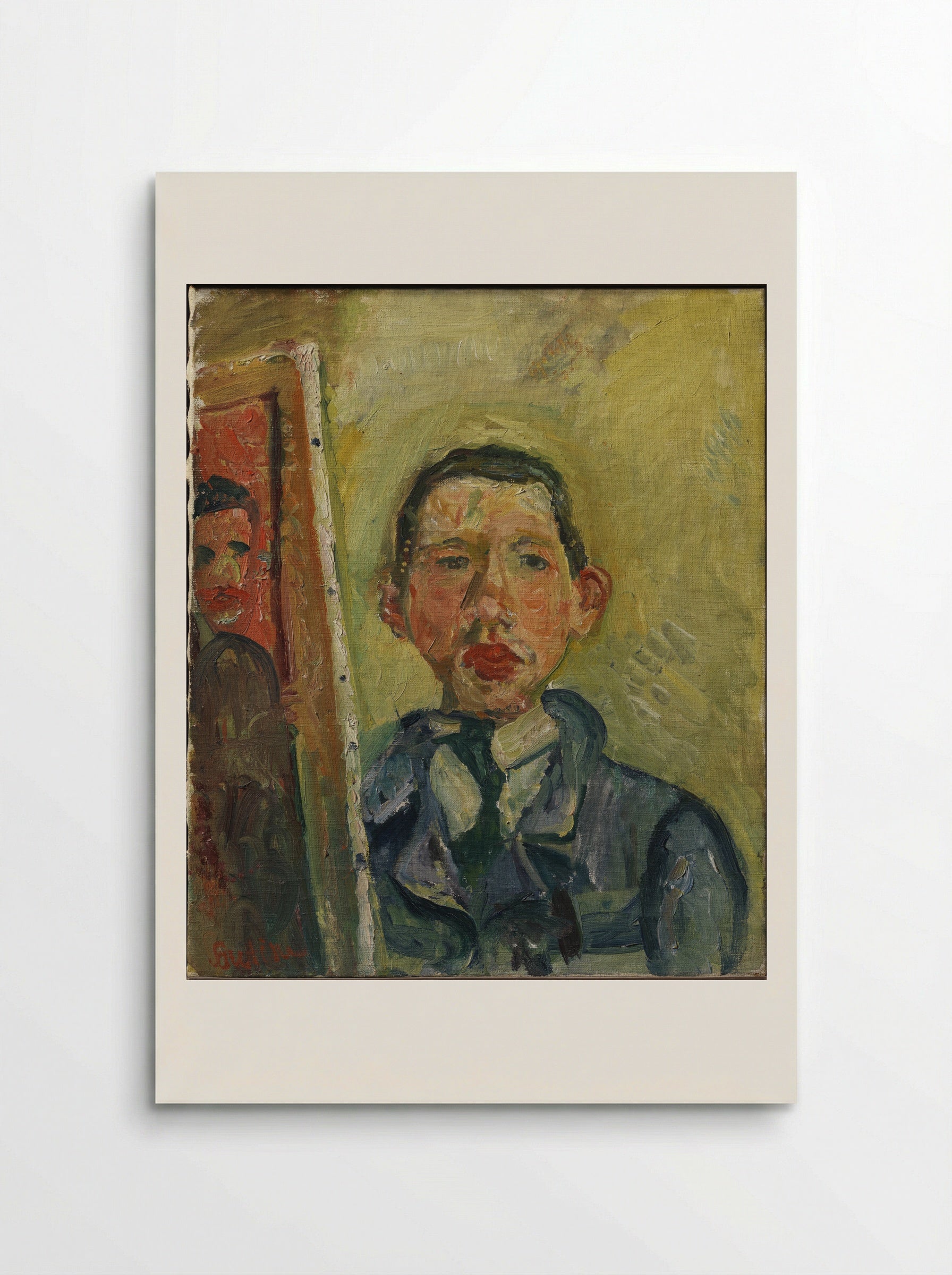 Self Portrait with Beard - Chaim Soutine - Poster