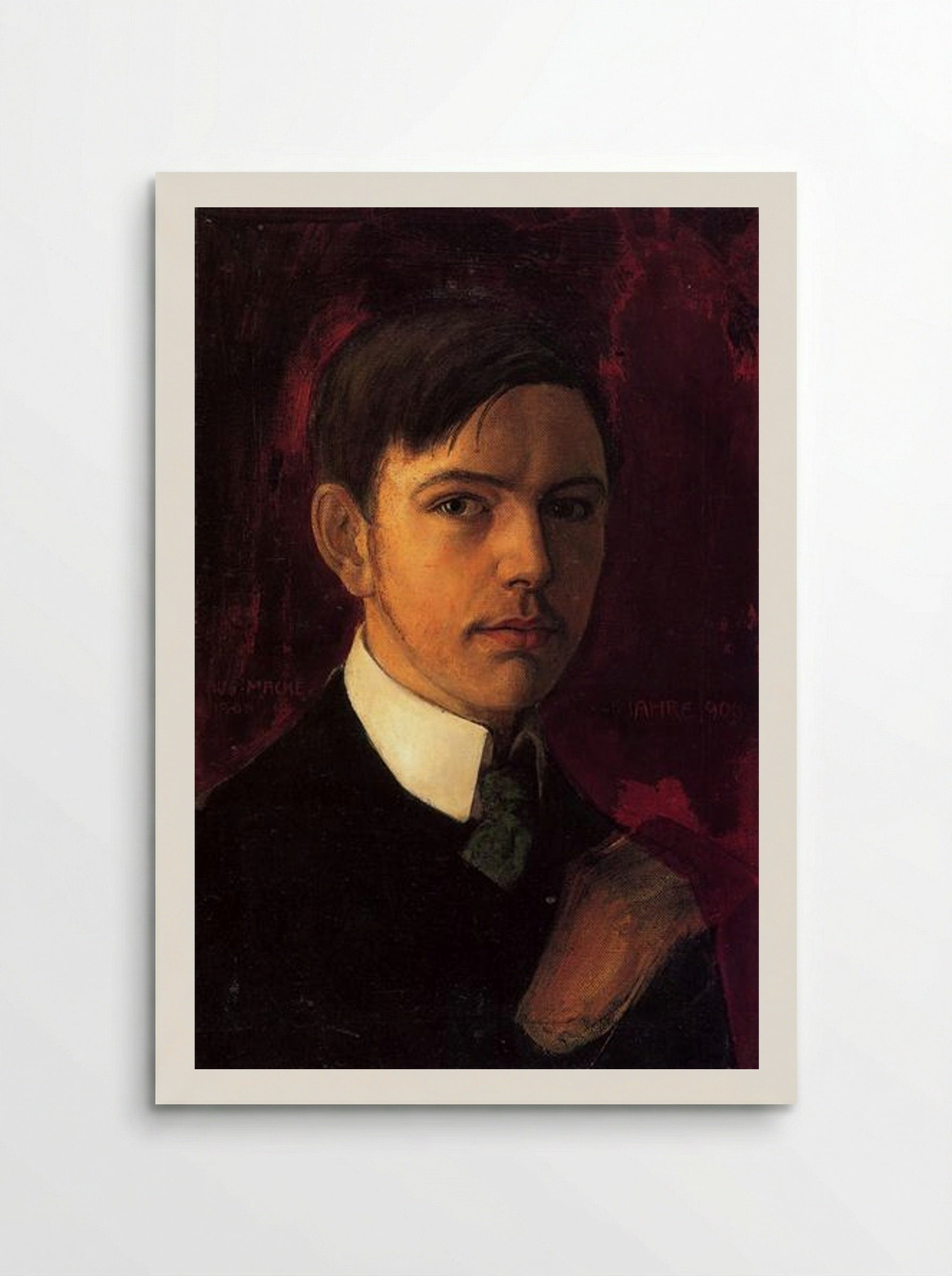 Self-portrait (August Macke) - August Macke - Poster