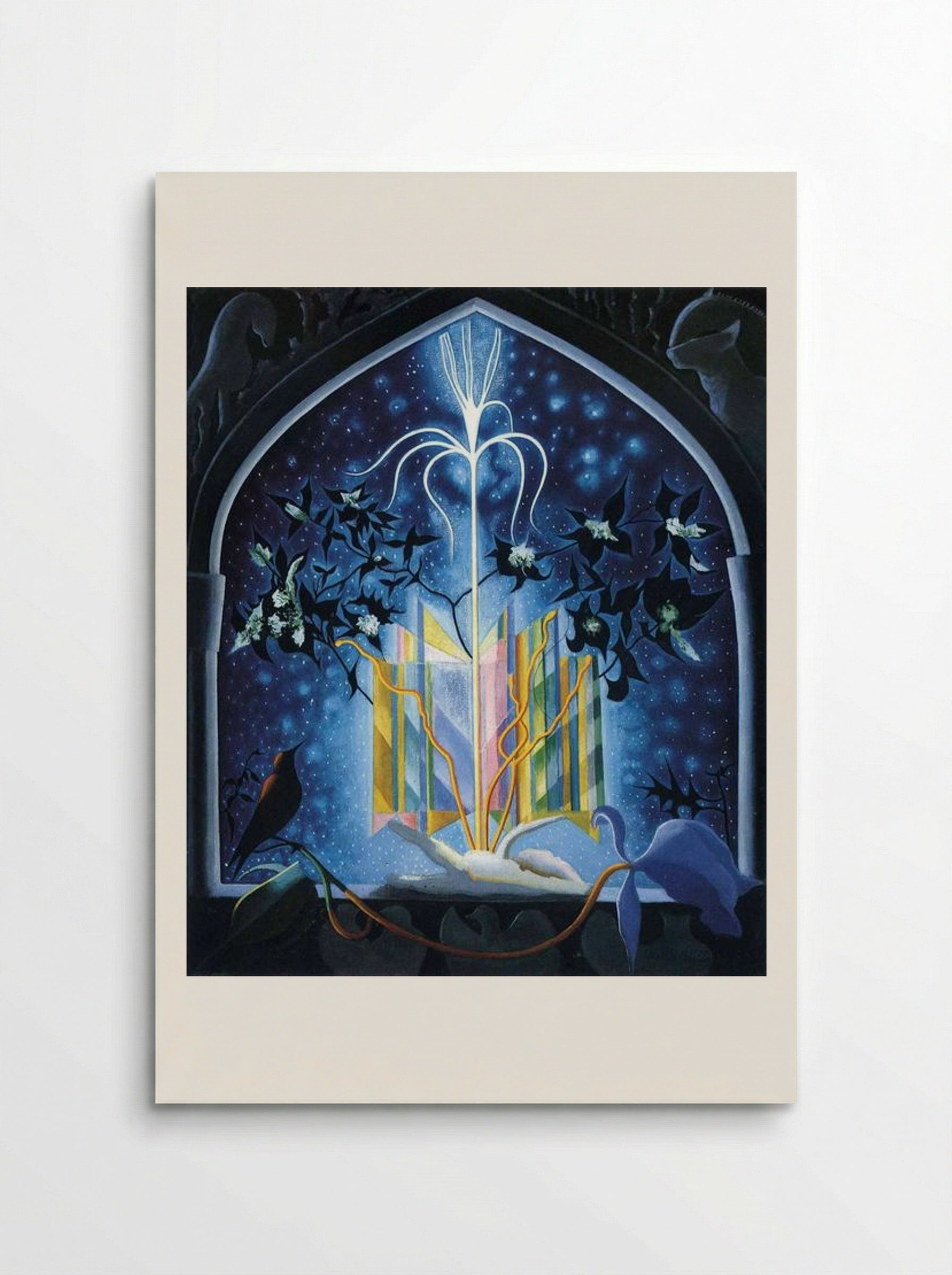 Serenade, A Christmas Fantasy - Joseph Stella - Poster