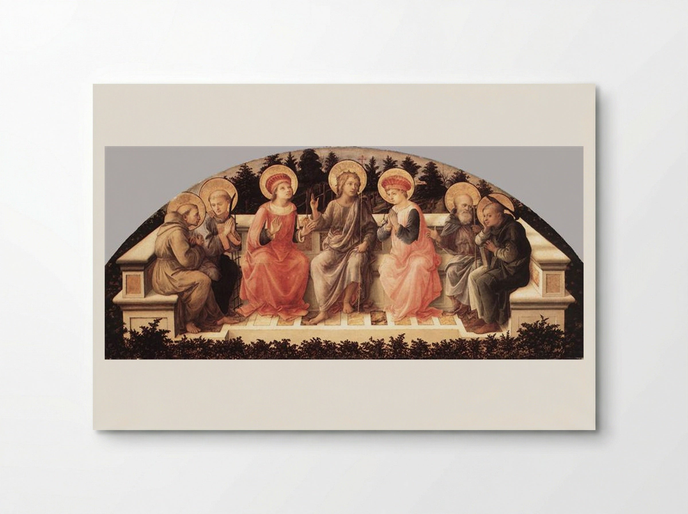 Seven Saints - Filippo Lippi - Poster