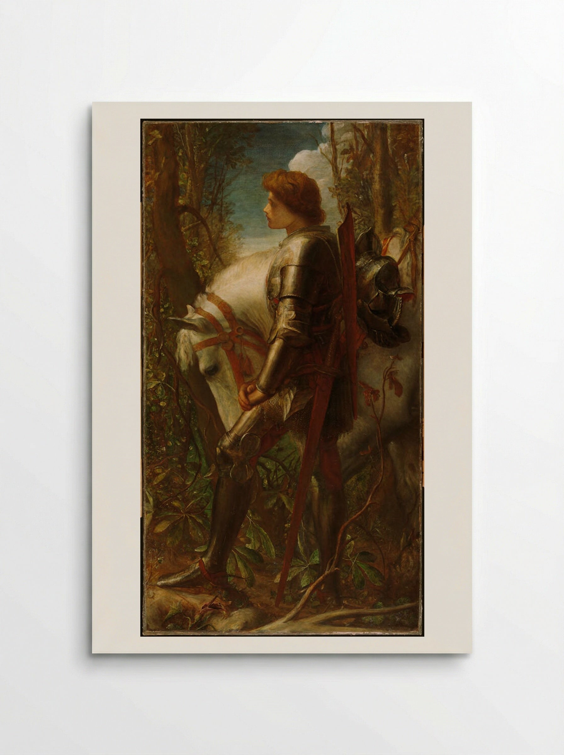 Sir Galahad - George Frederic Watts - Poster