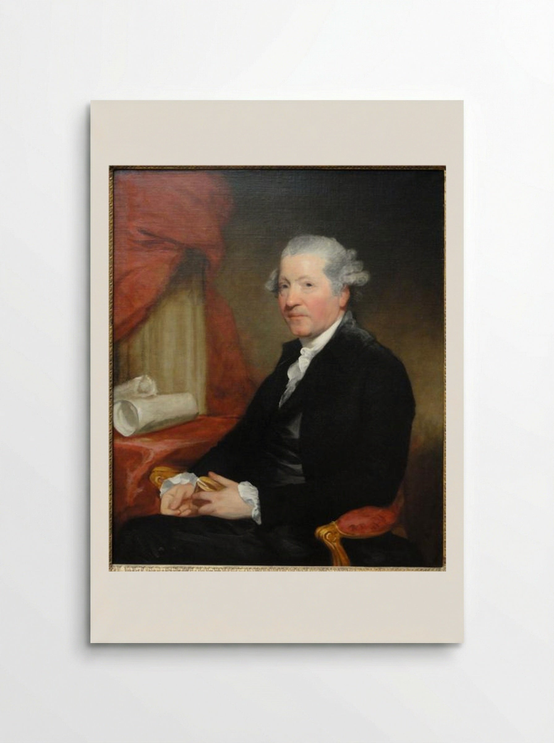 Sir Joshua Reynolds - Gilbert Stuart - Poster