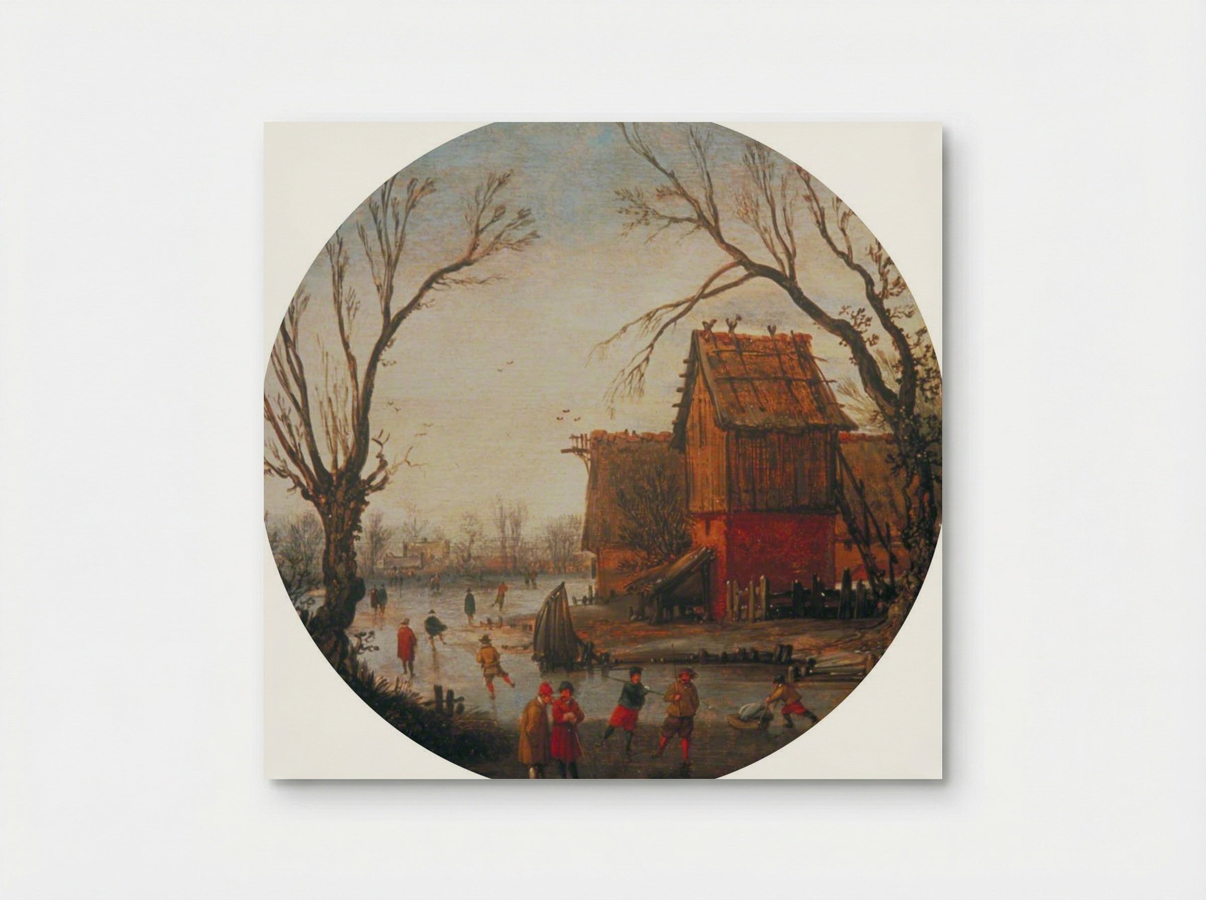 Skaters - Esaias van de Velde - Poster
