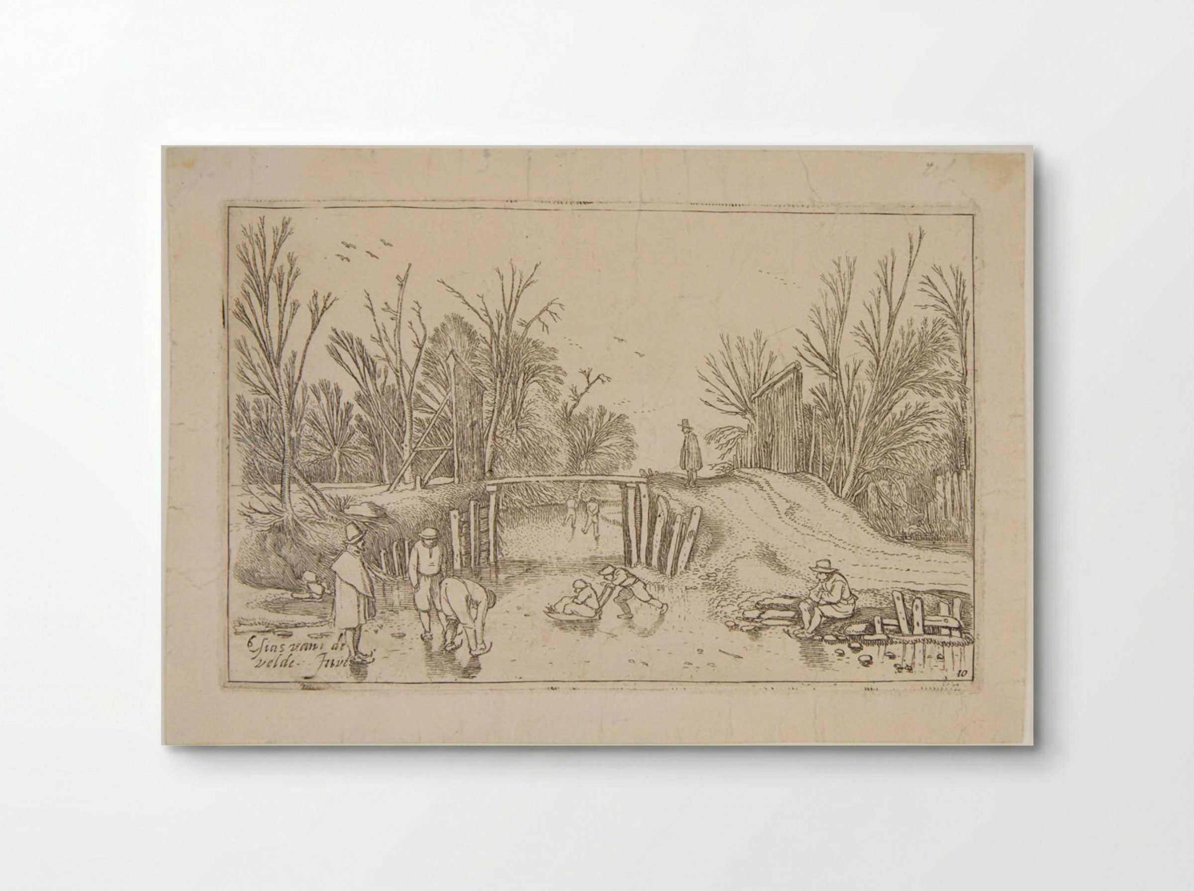 Skaters - Esaias van de Velde - Poster