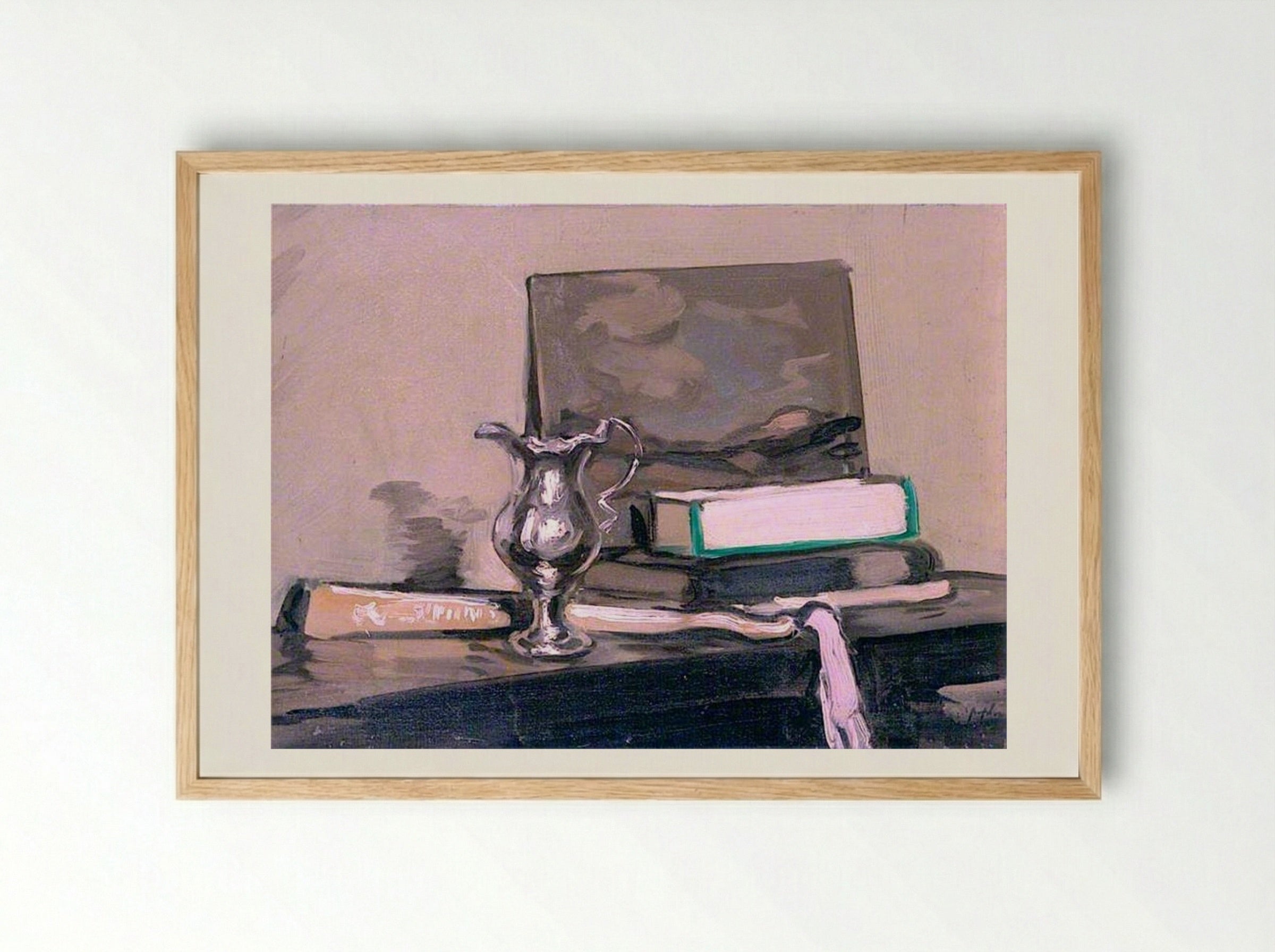 Souvenir - Samuel Peploe - Framed Print Wood
