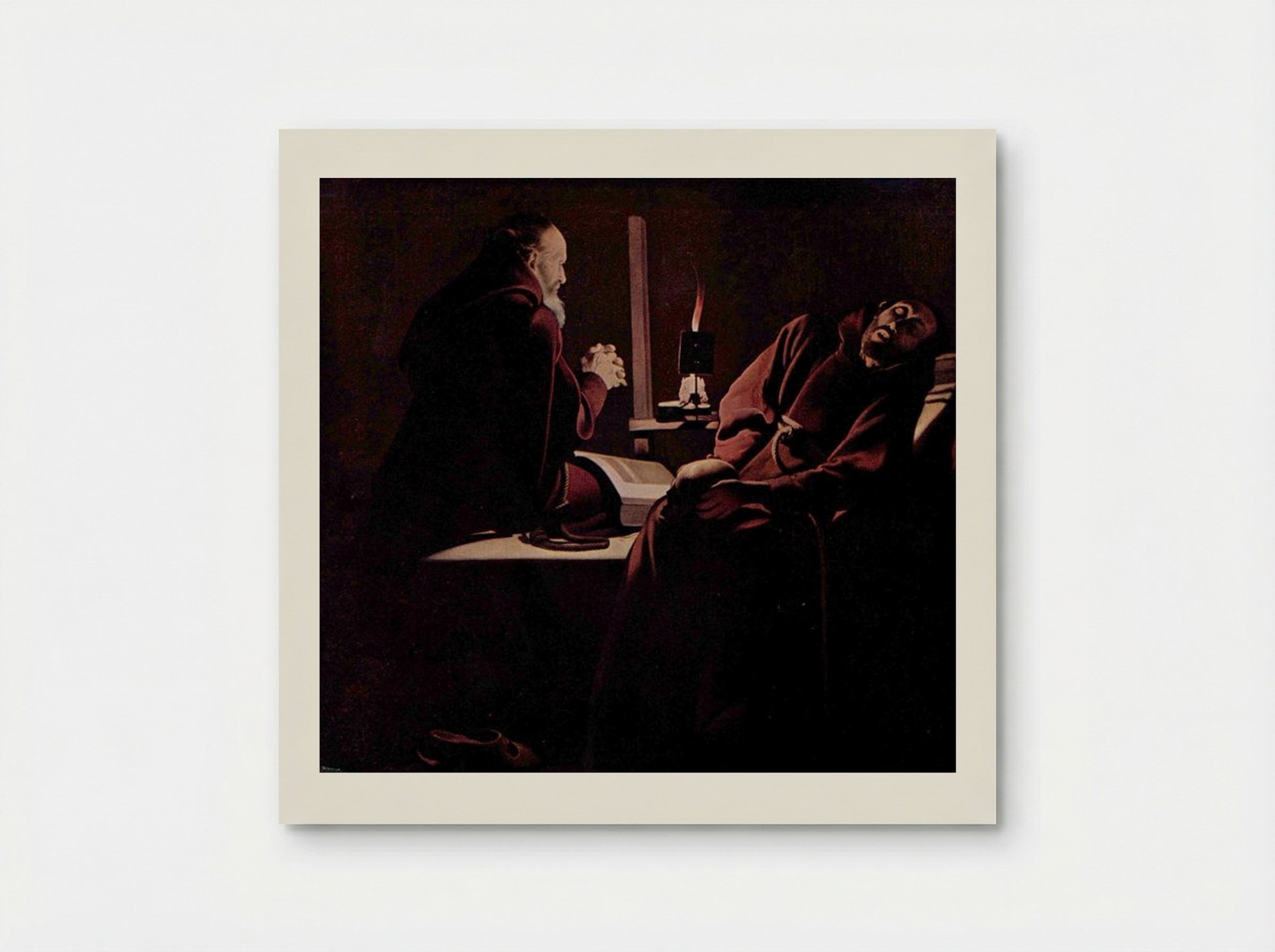 St. Francis in Ecstasy - Georges de la Tour - Poster