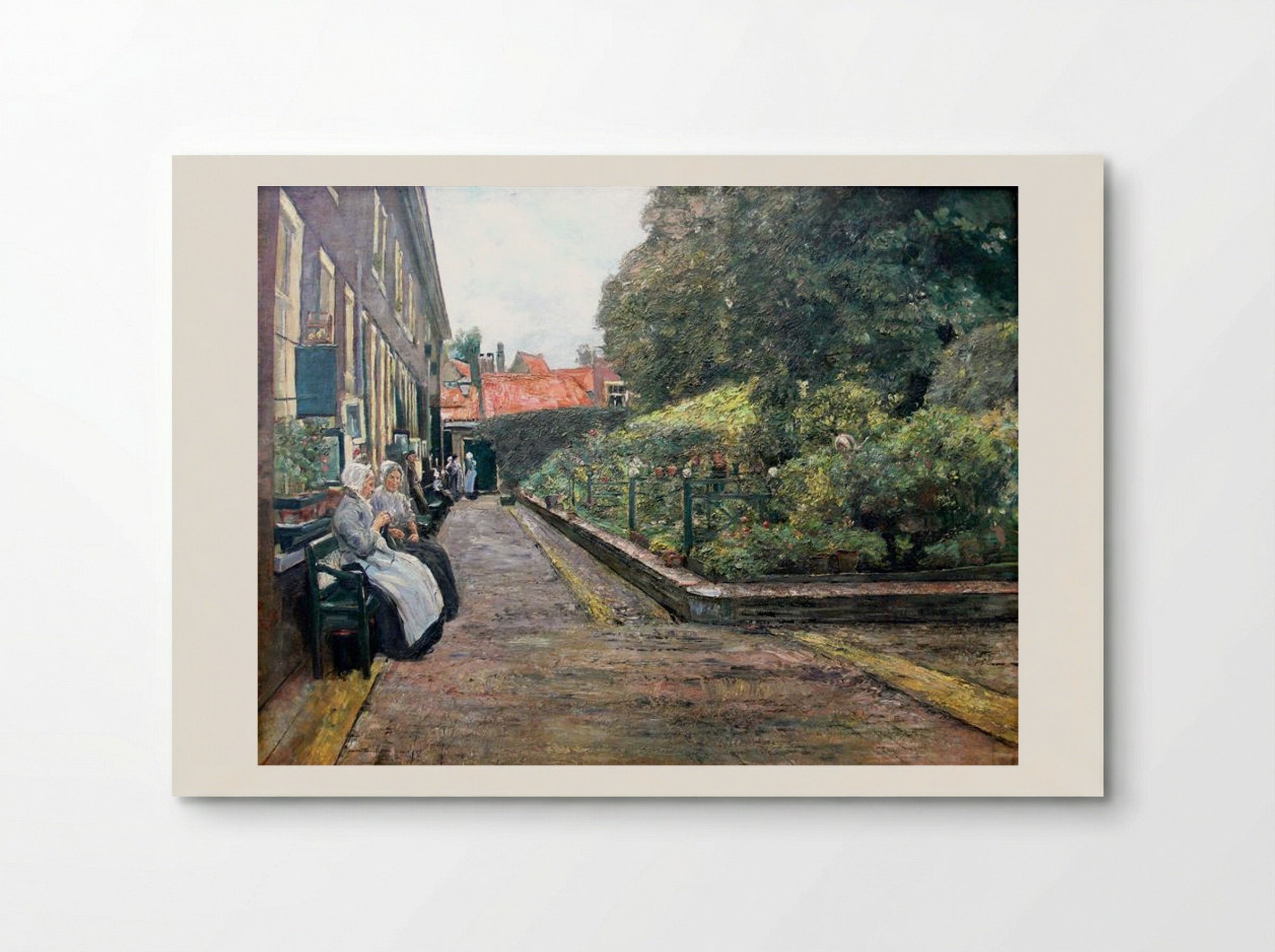 Stevenstift in Leiden - Max Liebermann - Poster