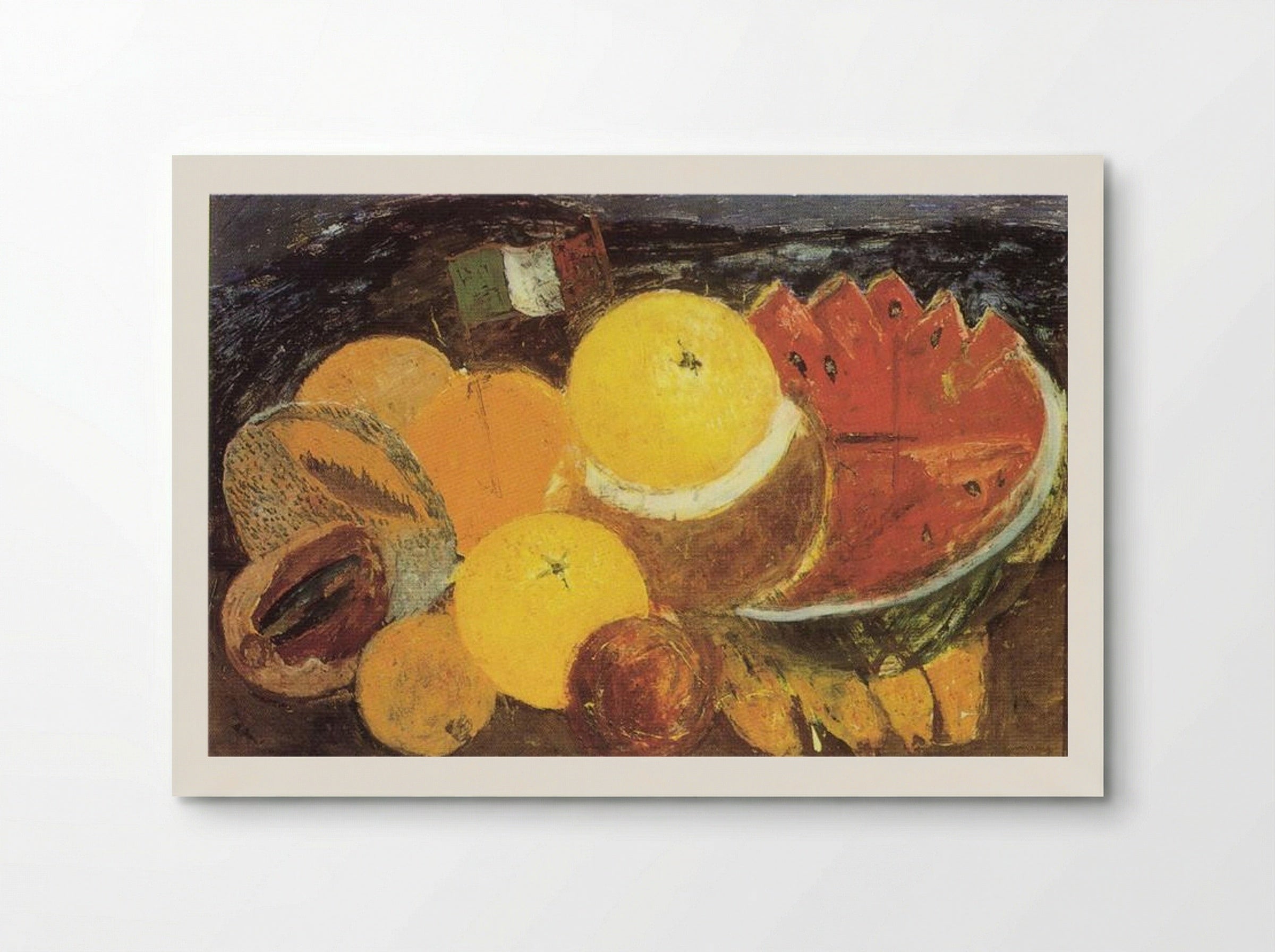 Still Life with Flag - Frida Kahlo - Poster