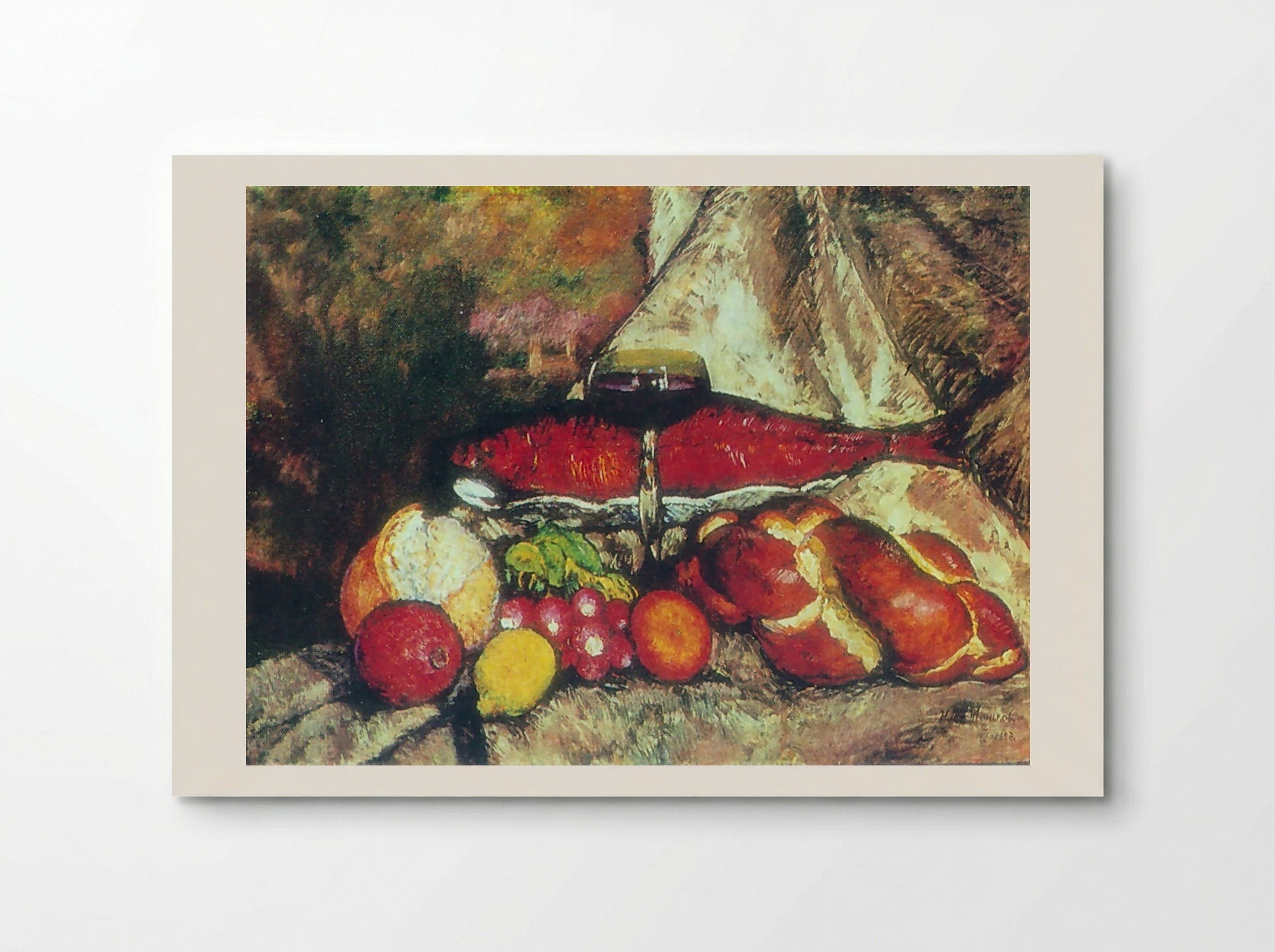 Still Life with Red Fish - Ilya Mashkov - Poster